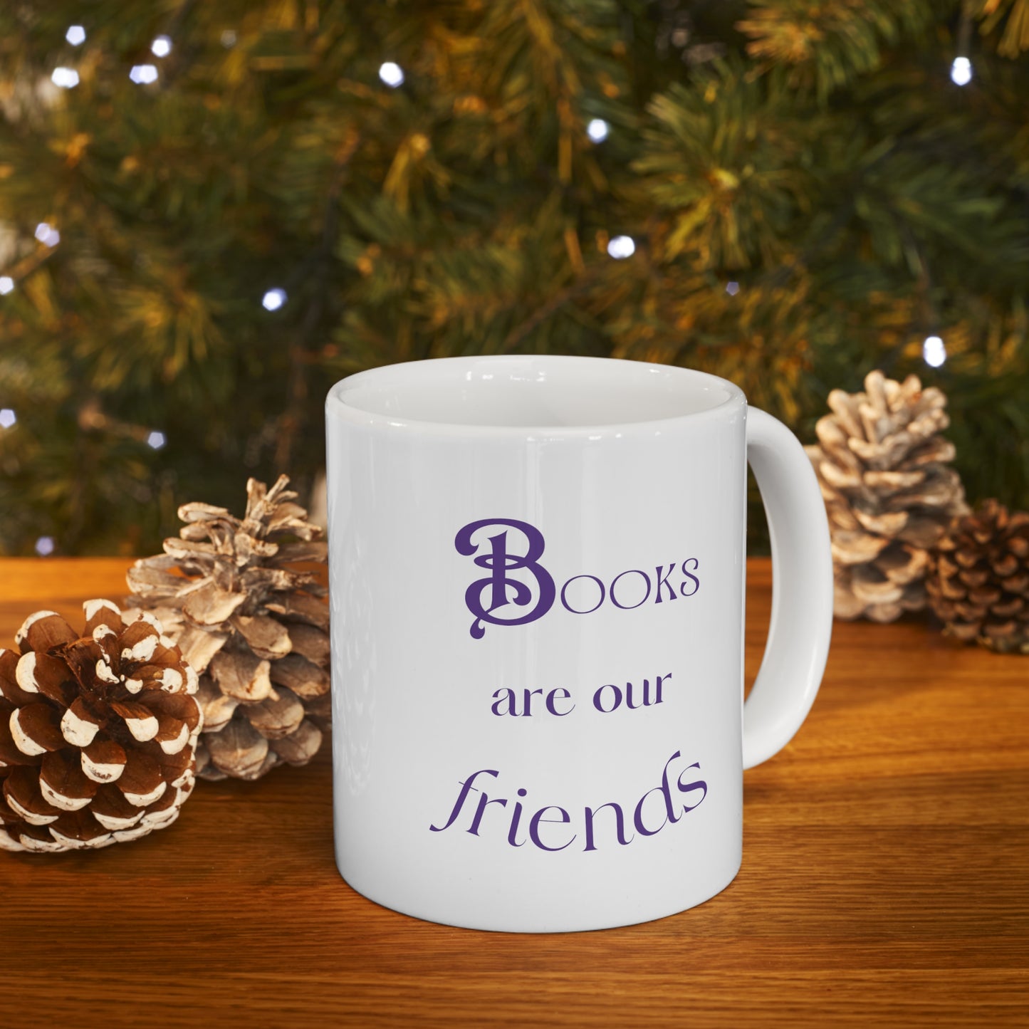 Books Are Our Friends #2 - Ceramic Mug US