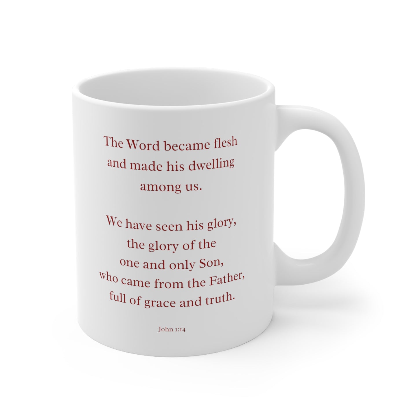 For A Son Is Born To Us - Christmas Ceramic Mug US