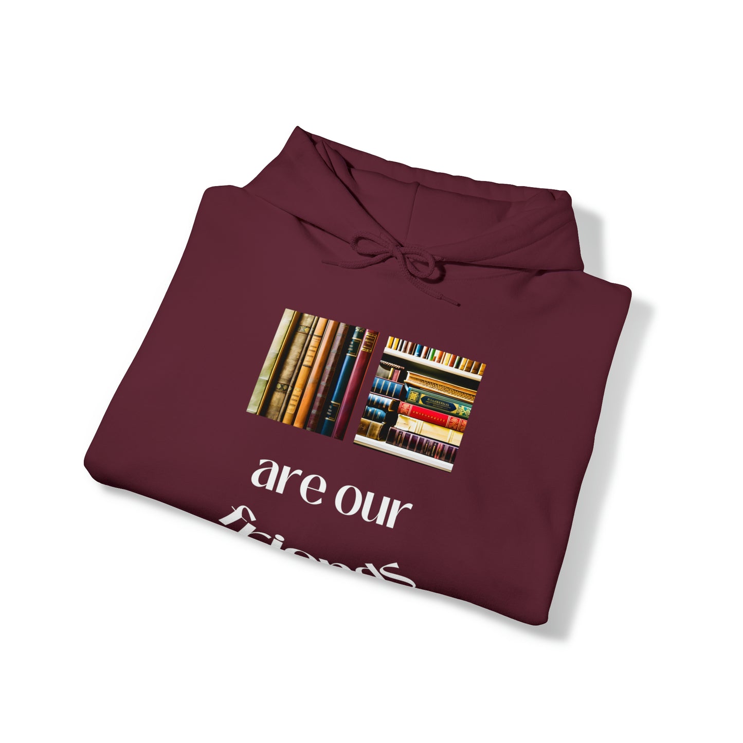 Books Are Our Friends #1 - Hooded Sweatshirt US