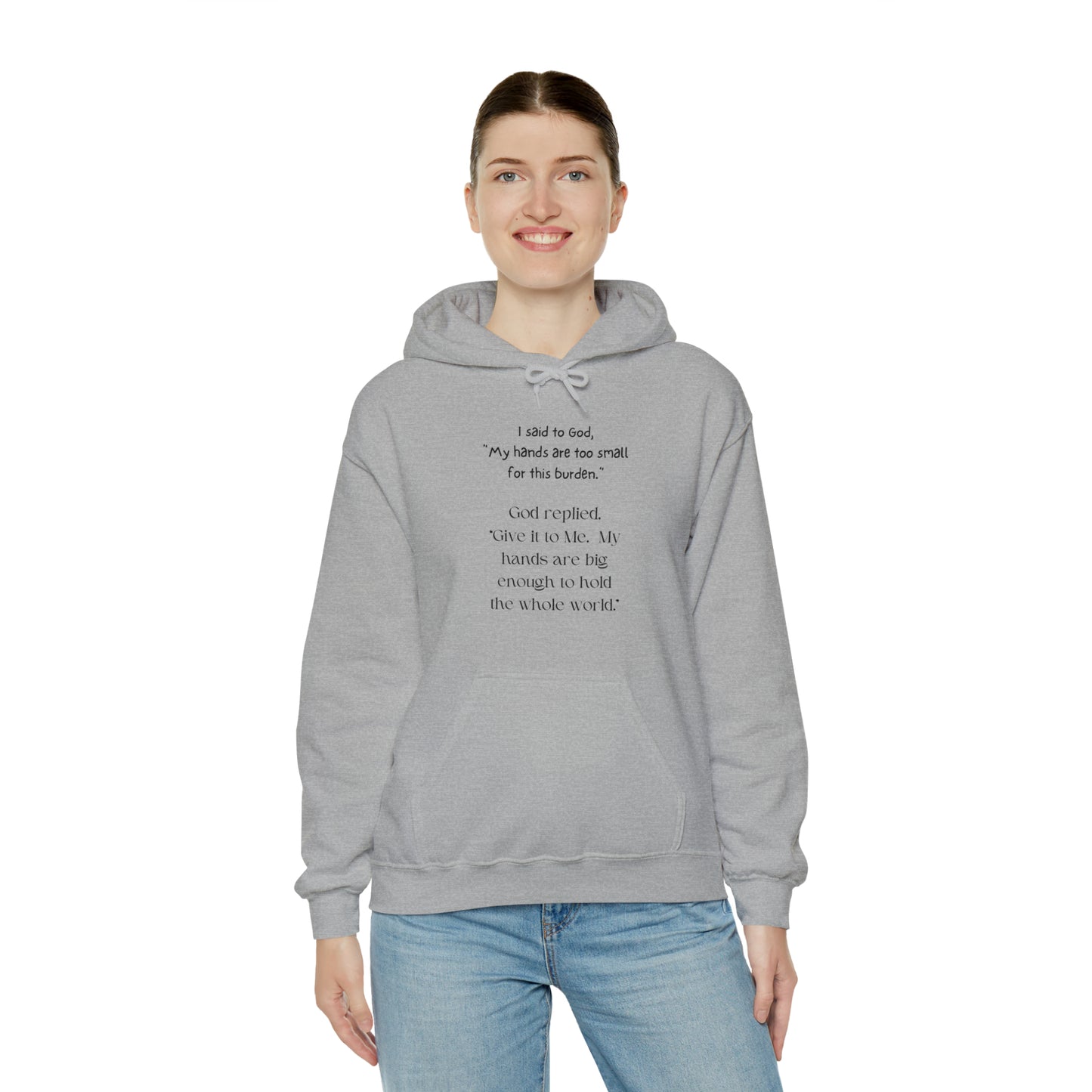 Give All Your Worries to God - Hooded Sweatshirt US