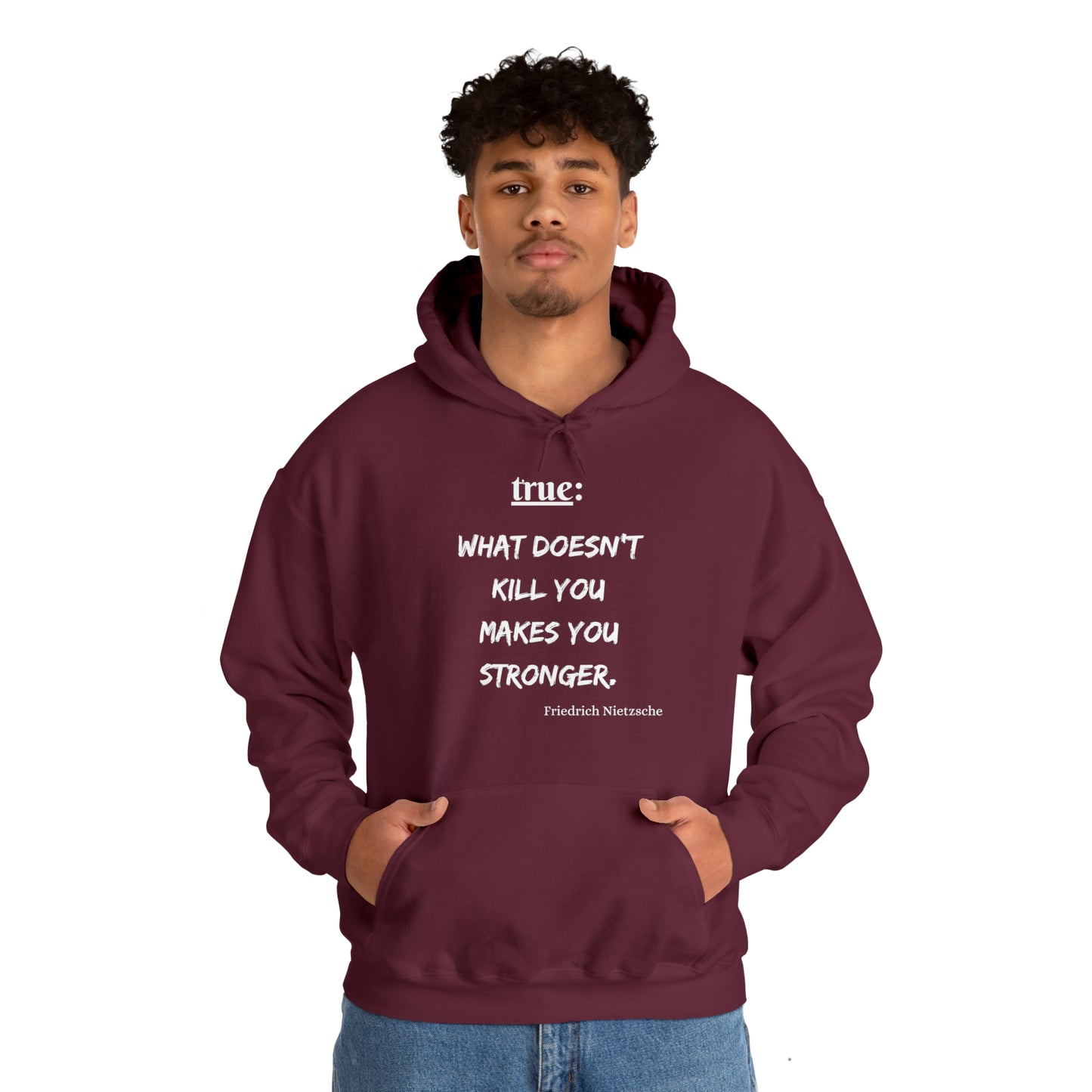 What Doesn't Kill You (religious) - Hooded Sweatshirt US