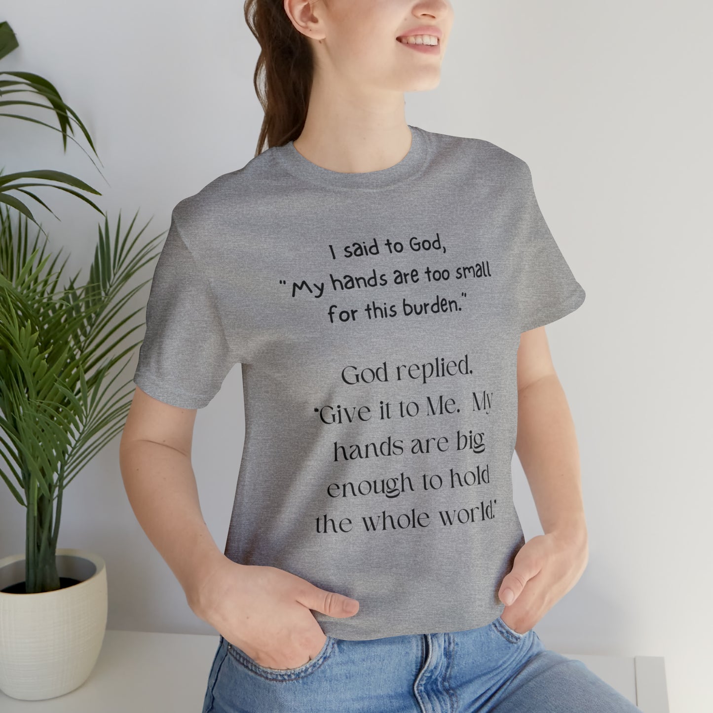 Give All Your Worries to God - Short Sleeve Tee US