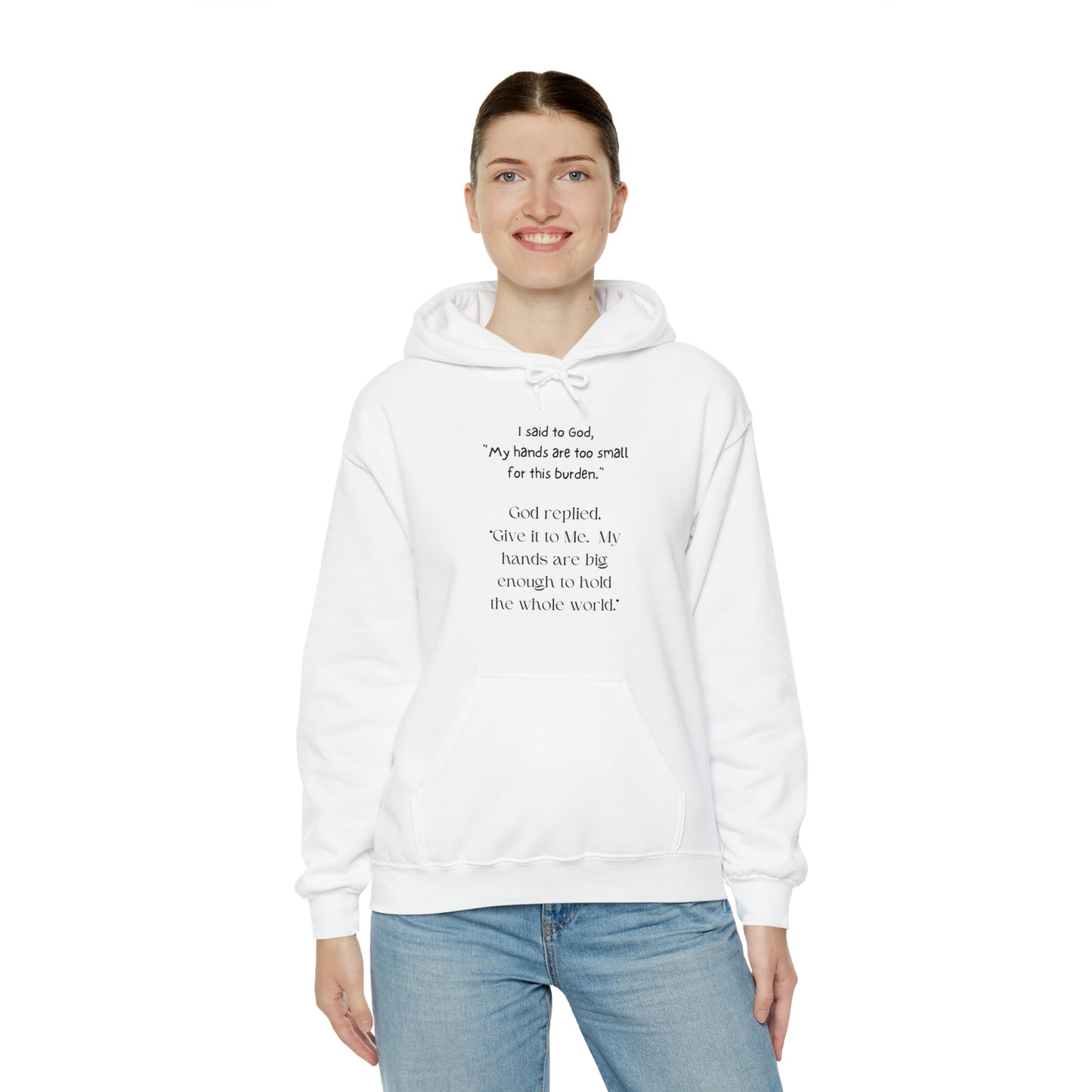 Give All Your Worries to God - Hooded Sweatshirt US