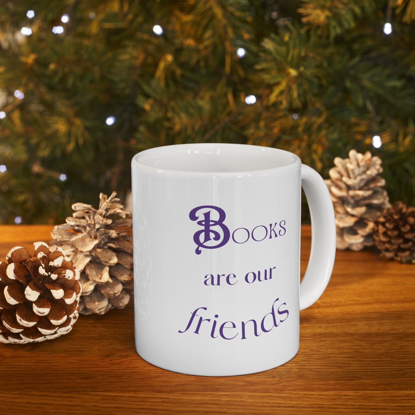 Books Are Our Friends #3 - Ceramic Mug US