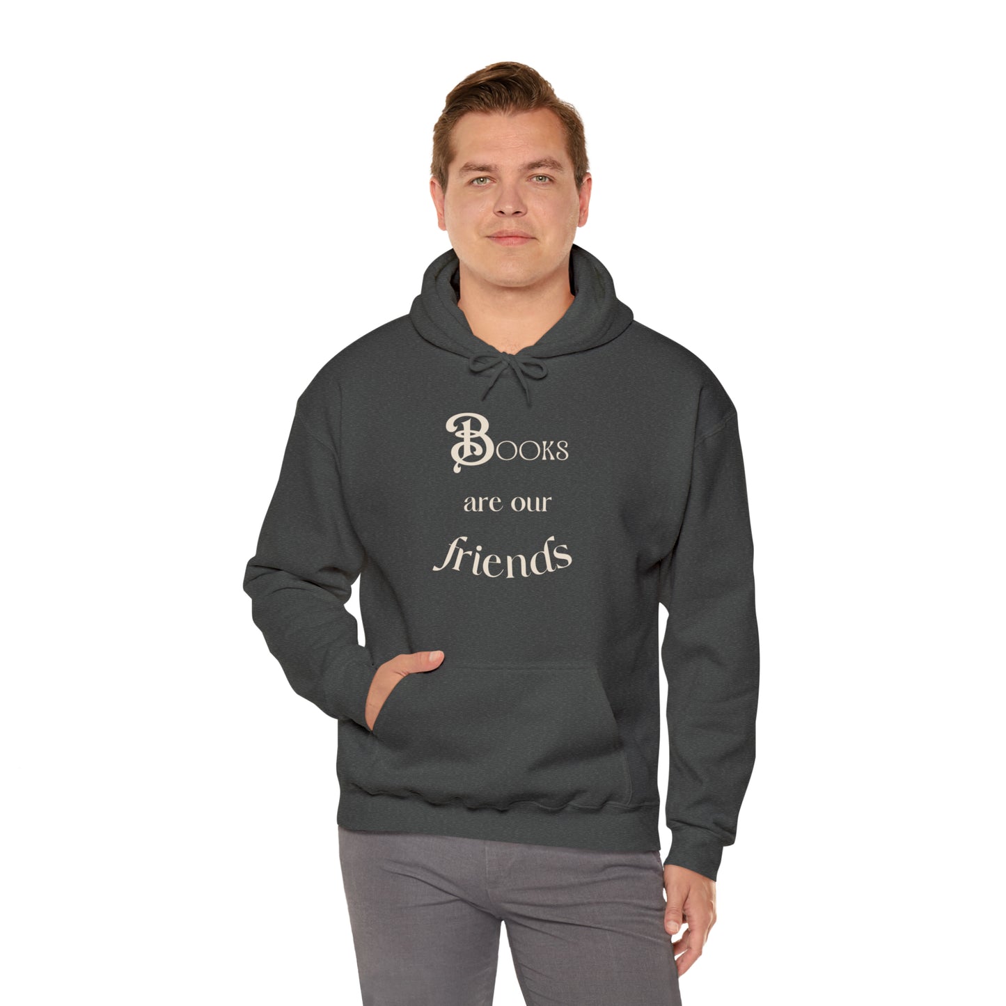 Books Are Our Friends #2 - Hooded Sweatshirt US