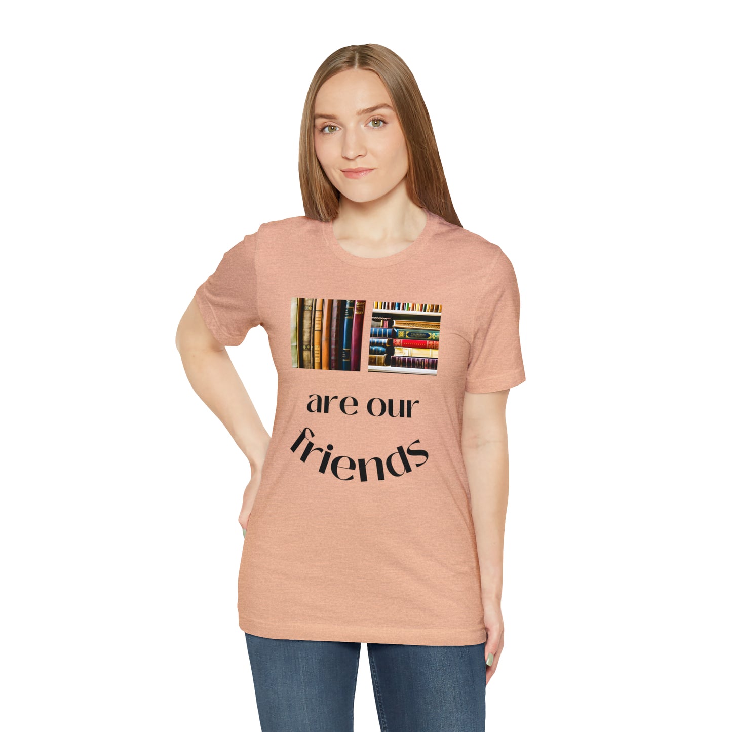 Books Are Our Friends #1 - Short Sleeve Tee US