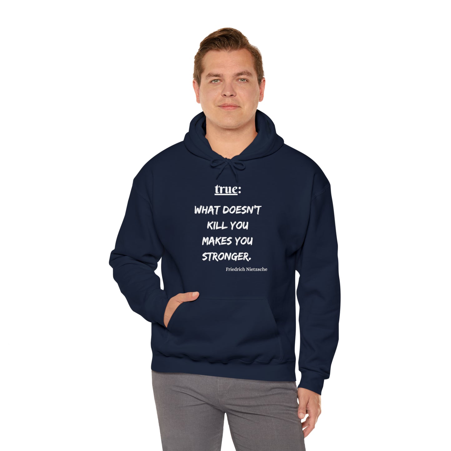 What Doesn't Kill You (religious) - Hooded Sweatshirt US