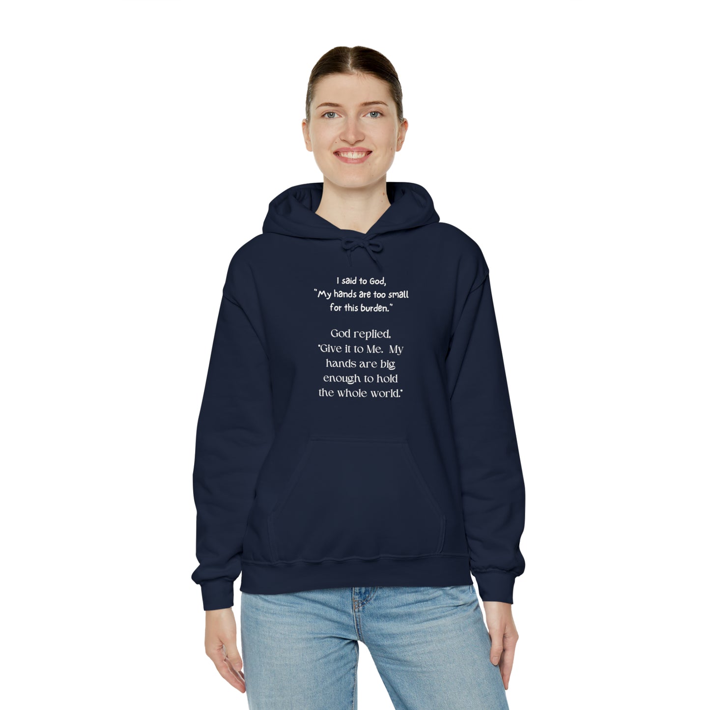 Give All Your Worries to God - Hooded Sweatshirt US