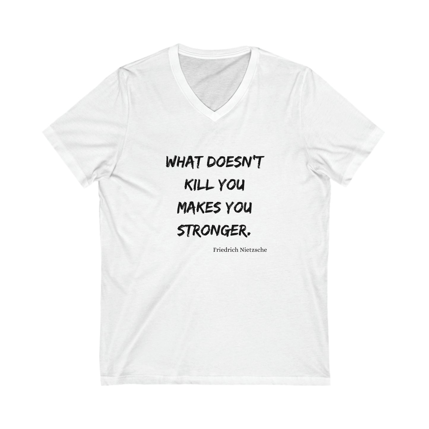 What Doesn't Kill You - Short Sleeve V-Neck Tee US