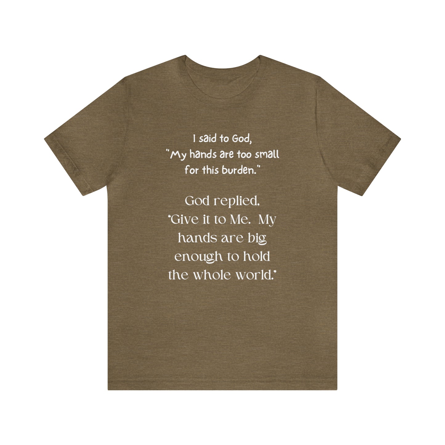 Give All Your Worries to God - Short Sleeve Tee US
