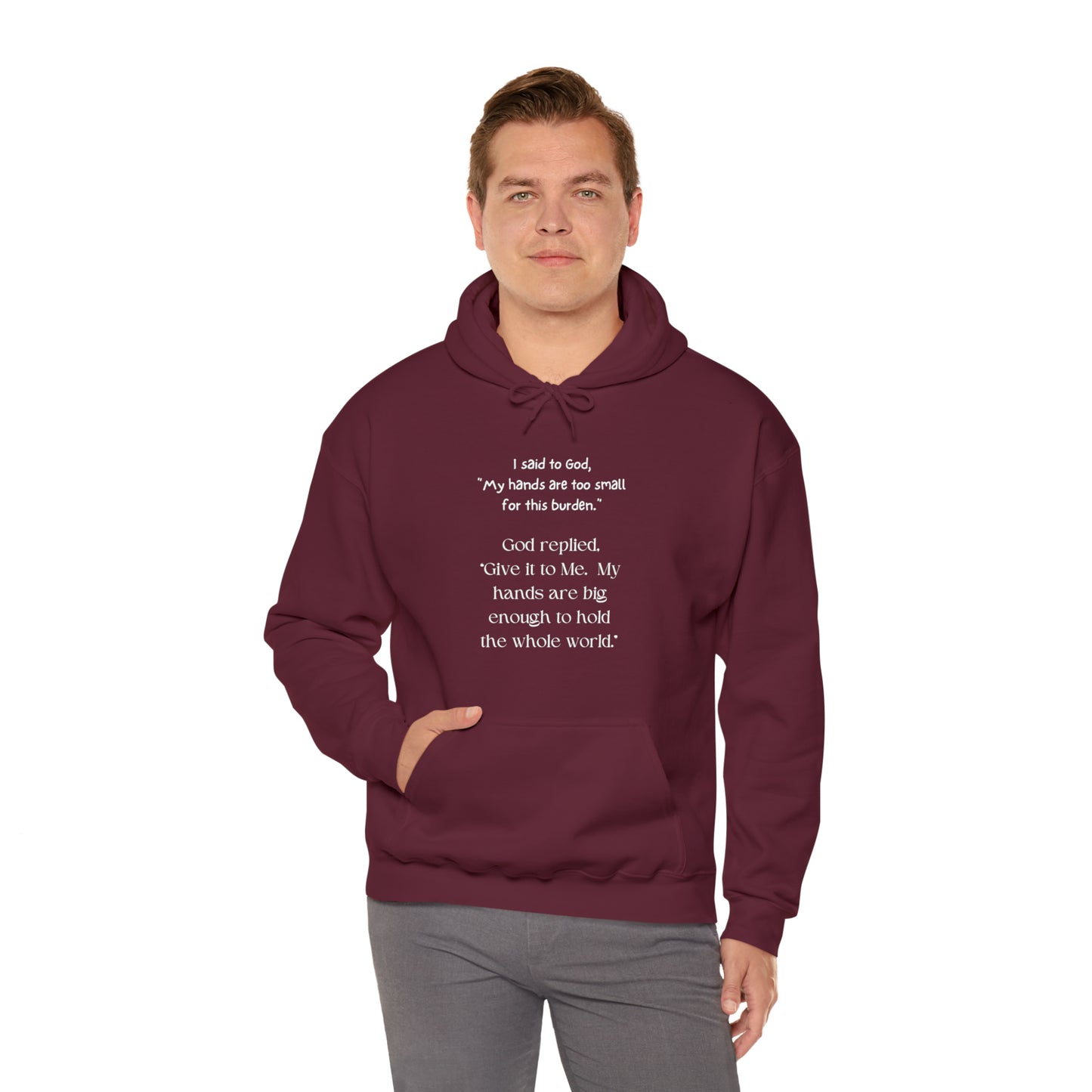 Give All Your Worries to God - Hooded Sweatshirt US