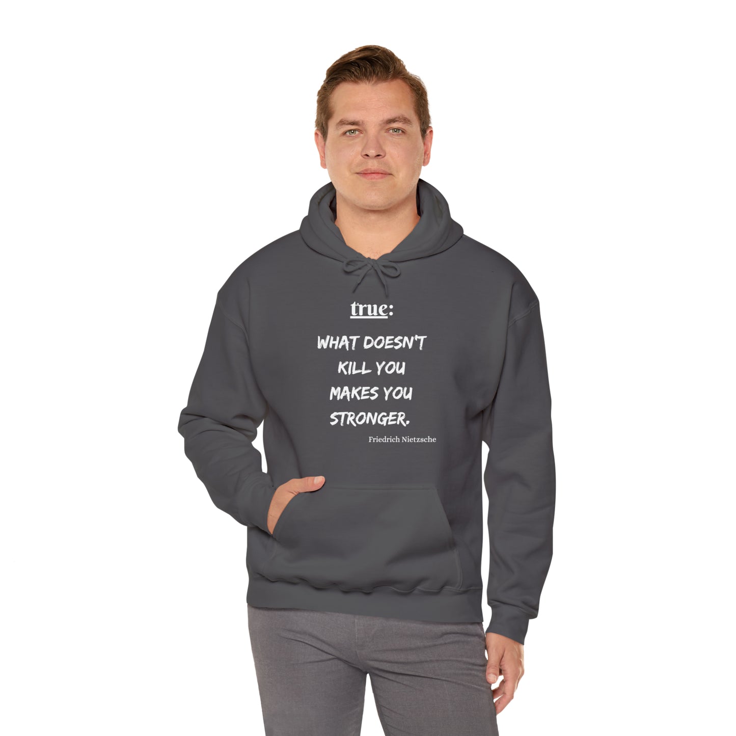 What Doesn't Kill You (religious) - Hooded Sweatshirt US