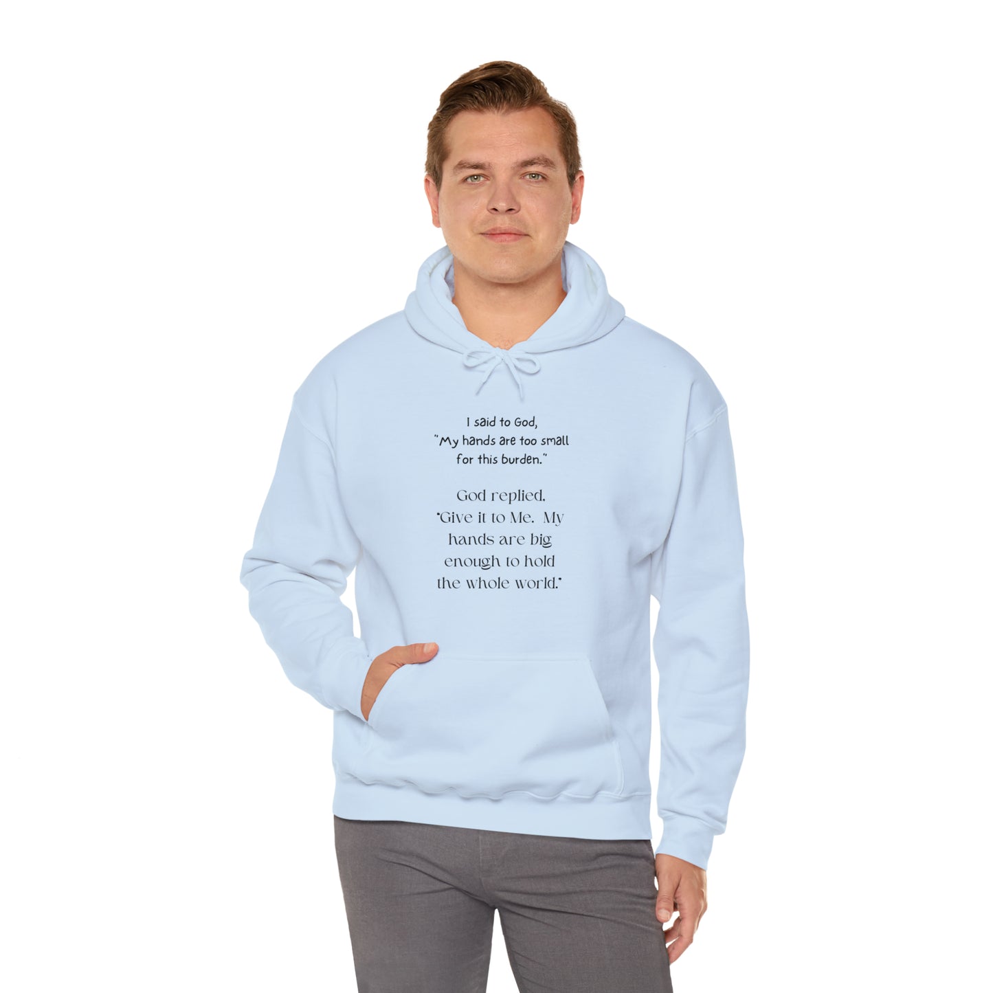 Give All Your Worries to God - Hooded Sweatshirt US