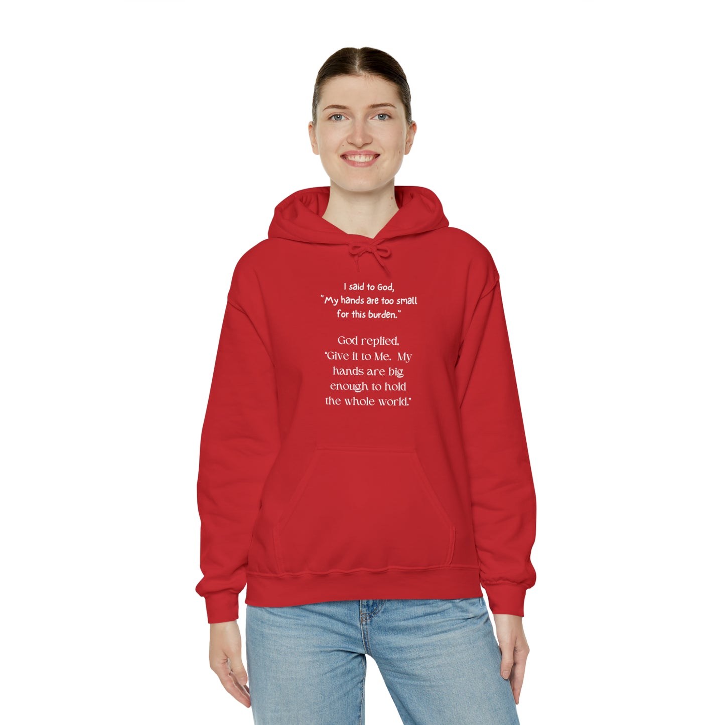 Give All Your Worries to God - Hooded Sweatshirt US