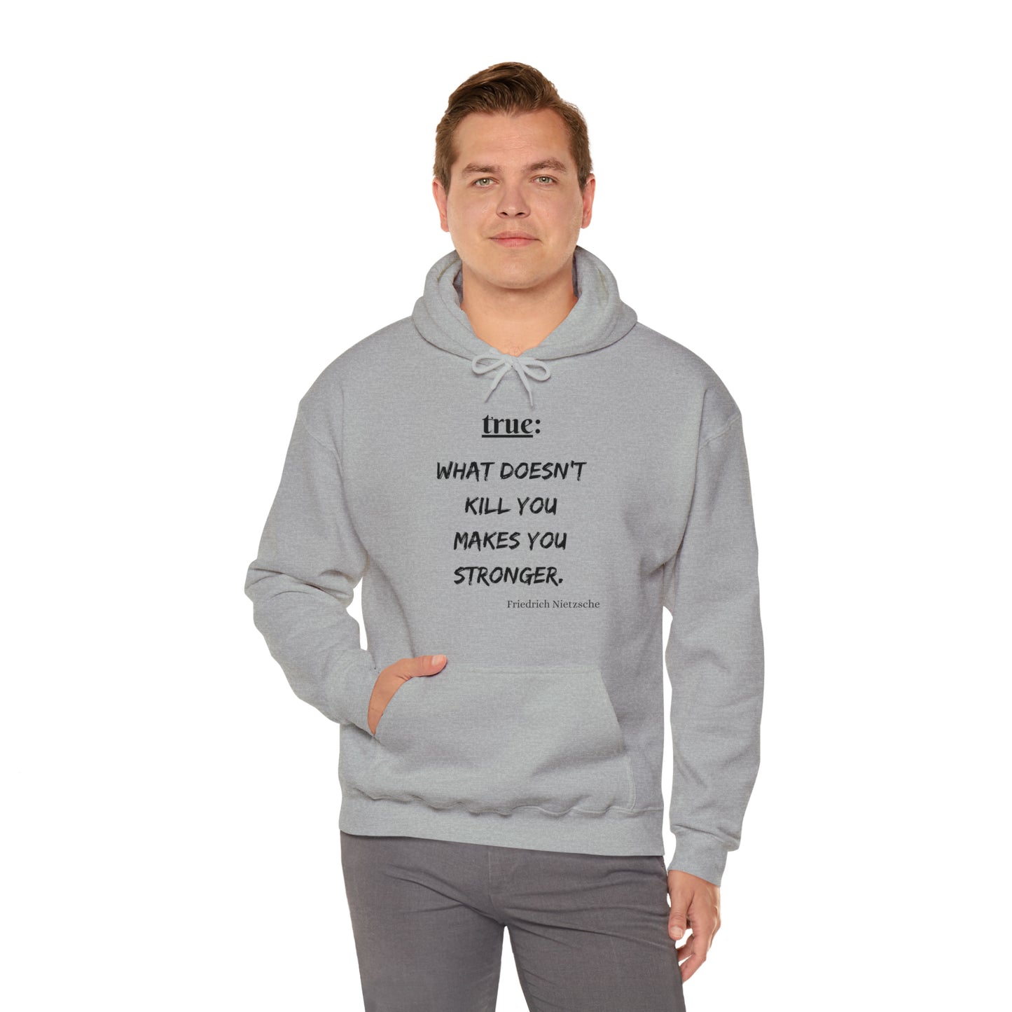 What Doesn't Kill You (religious) - Hooded Sweatshirt US