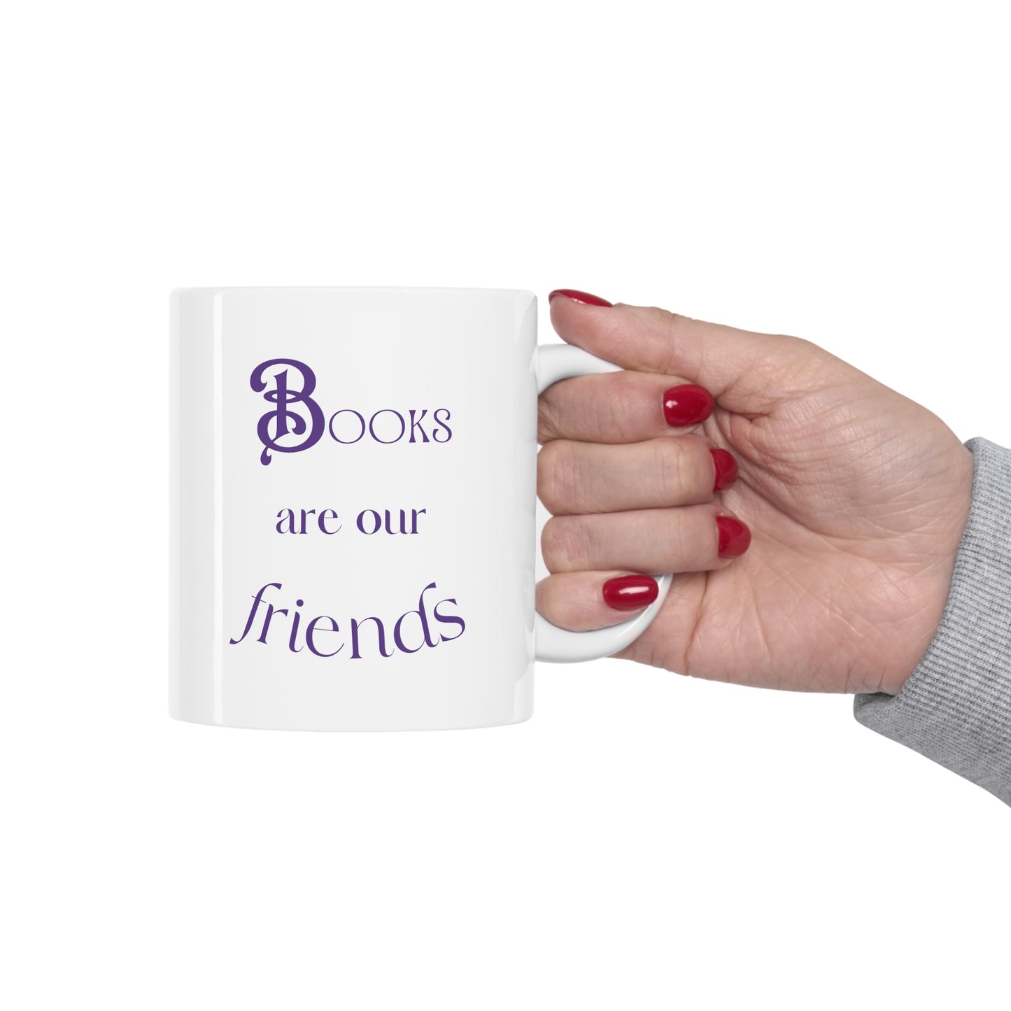 Books Are Our Friends #2 - Ceramic Mug US