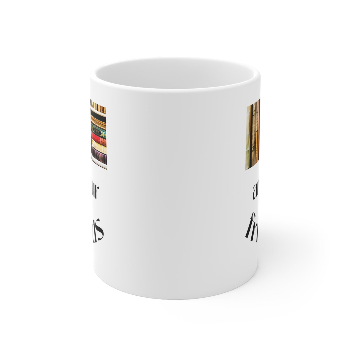 Books Are Our Friends #1 - Ceramic Mug US