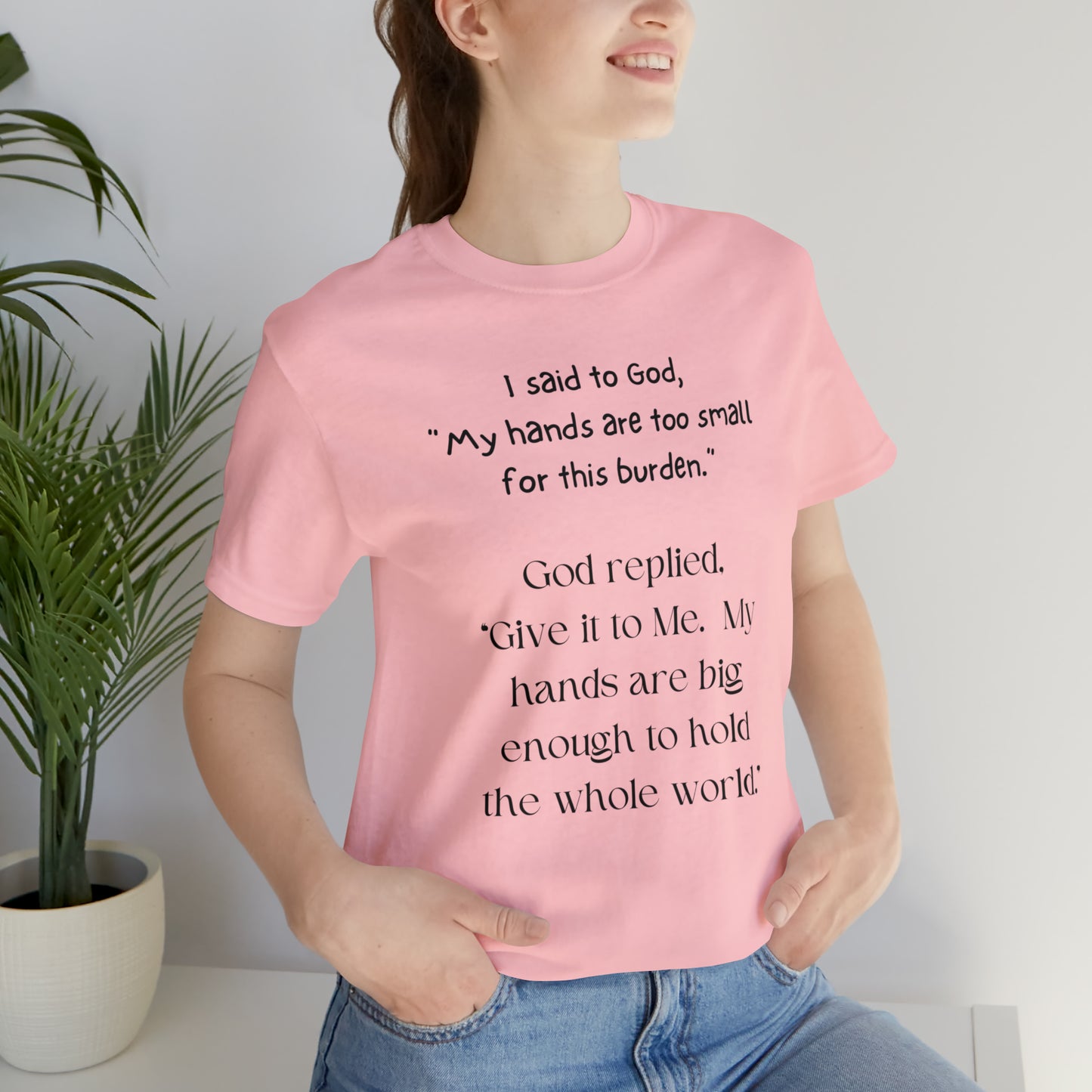 Give All Your Worries to God - Short Sleeve Tee US