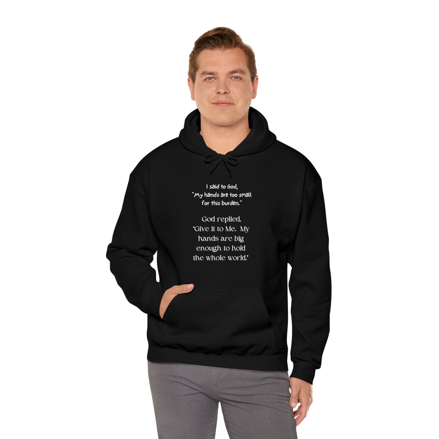 Give All Your Worries to God - Hooded Sweatshirt US