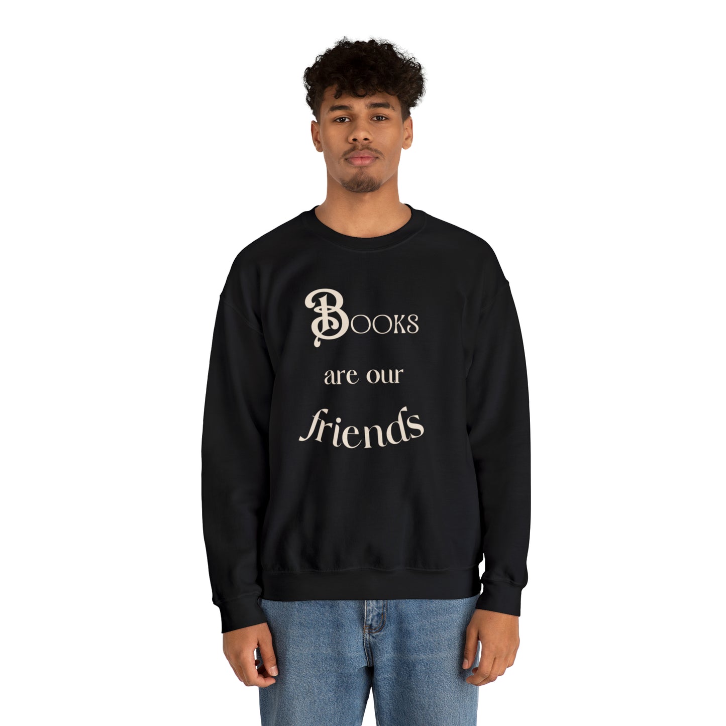 Books Are Our Friends #2 - Crewneck Sweatshirt US