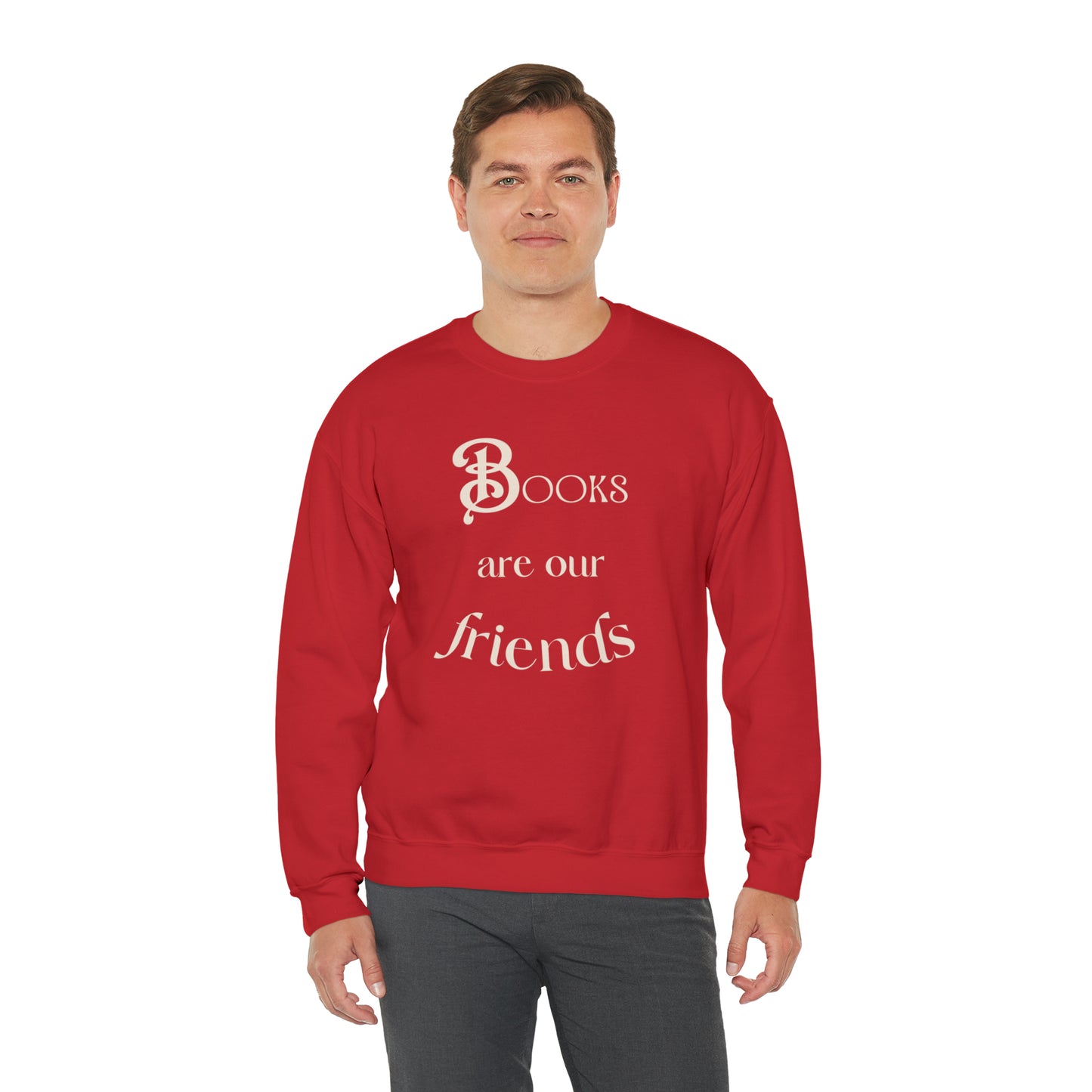 Books Are Our Friends #2 - Crewneck Sweatshirt US