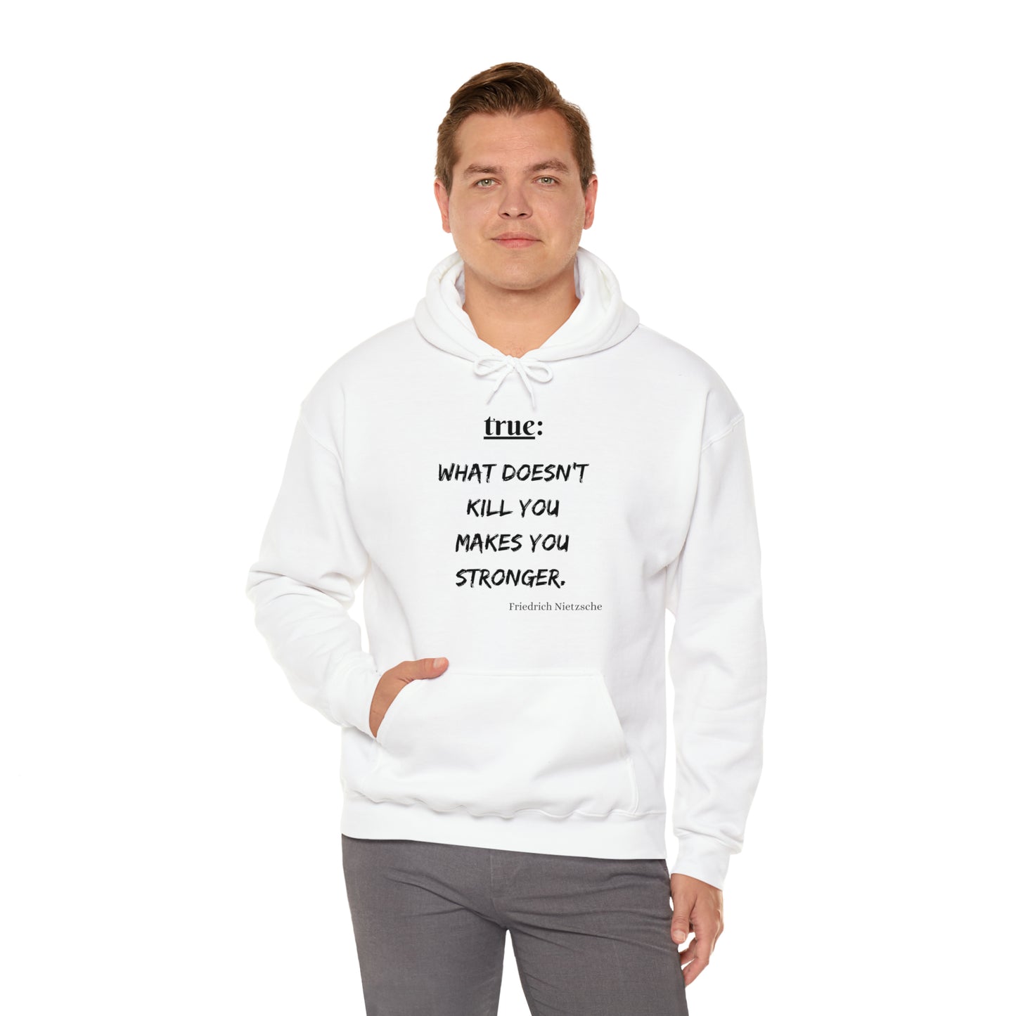 What Doesn't Kill You (religious) - Hooded Sweatshirt US