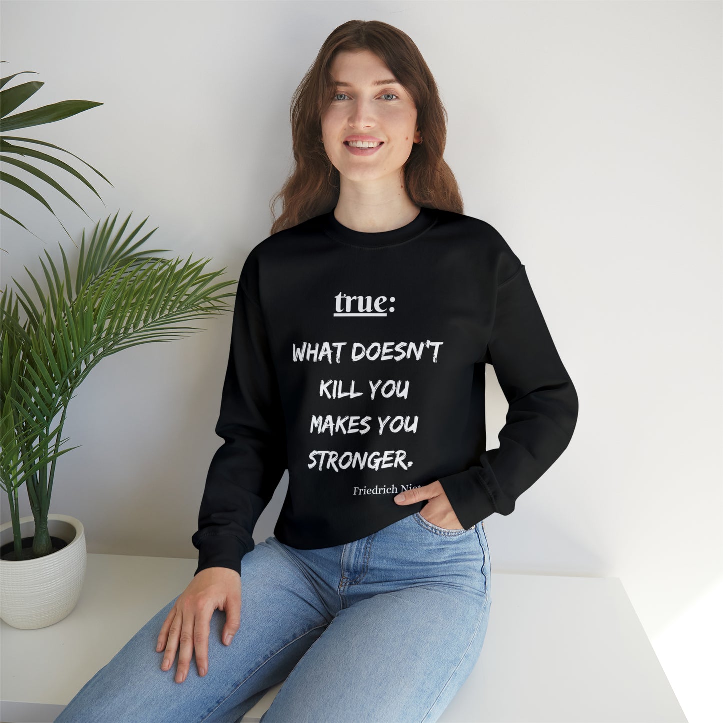 What Doesn't Kill You (religious) - Crewneck Sweatshirt US