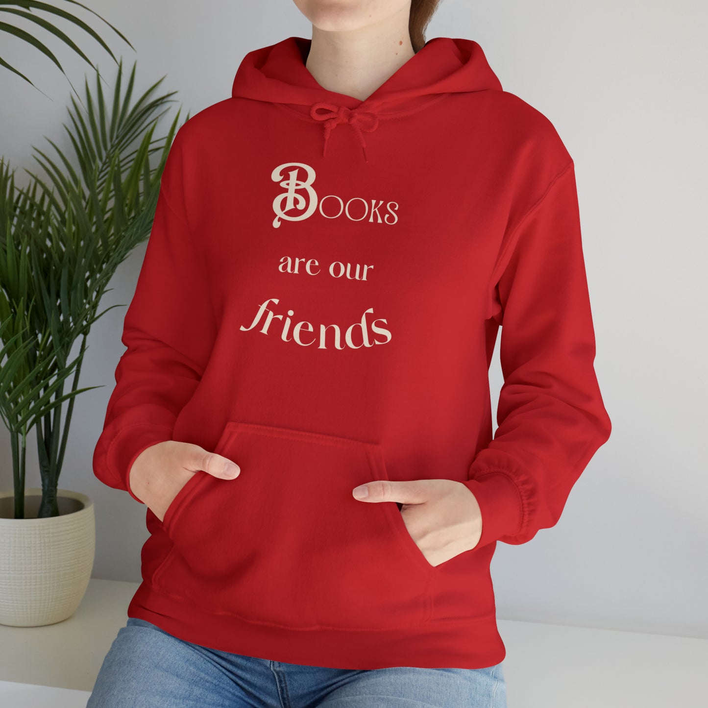 Books Are Our Friends #2 - Hooded Sweatshirt US