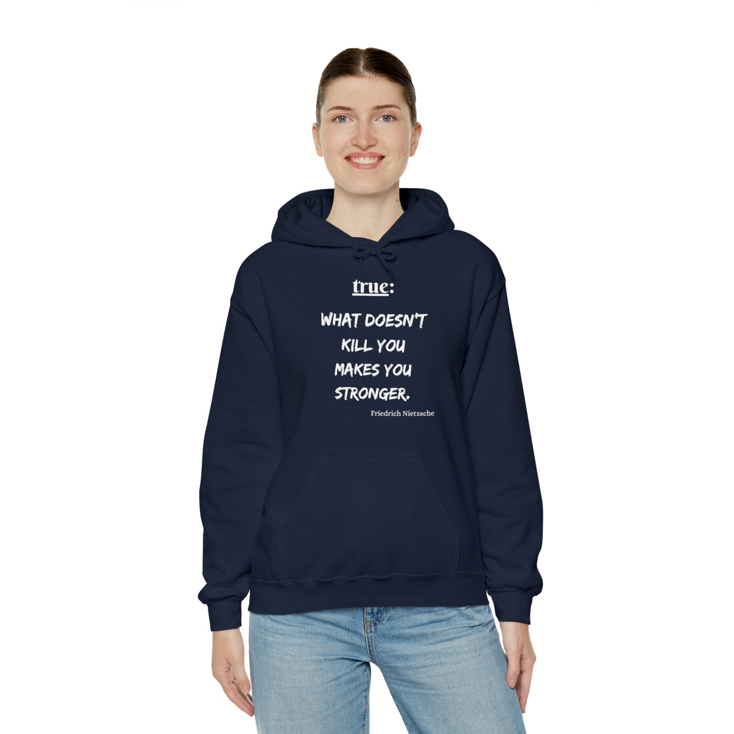 What Doesn't Kill You (religious) - Hooded Sweatshirt US