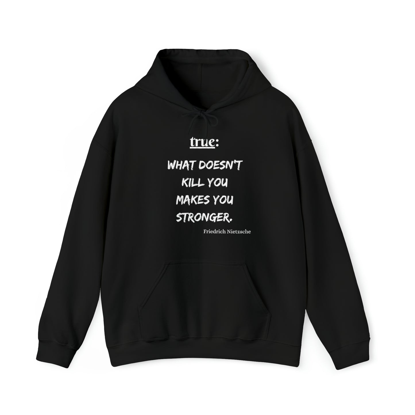 What Doesn't Kill You (religious) - Hooded Sweatshirt US