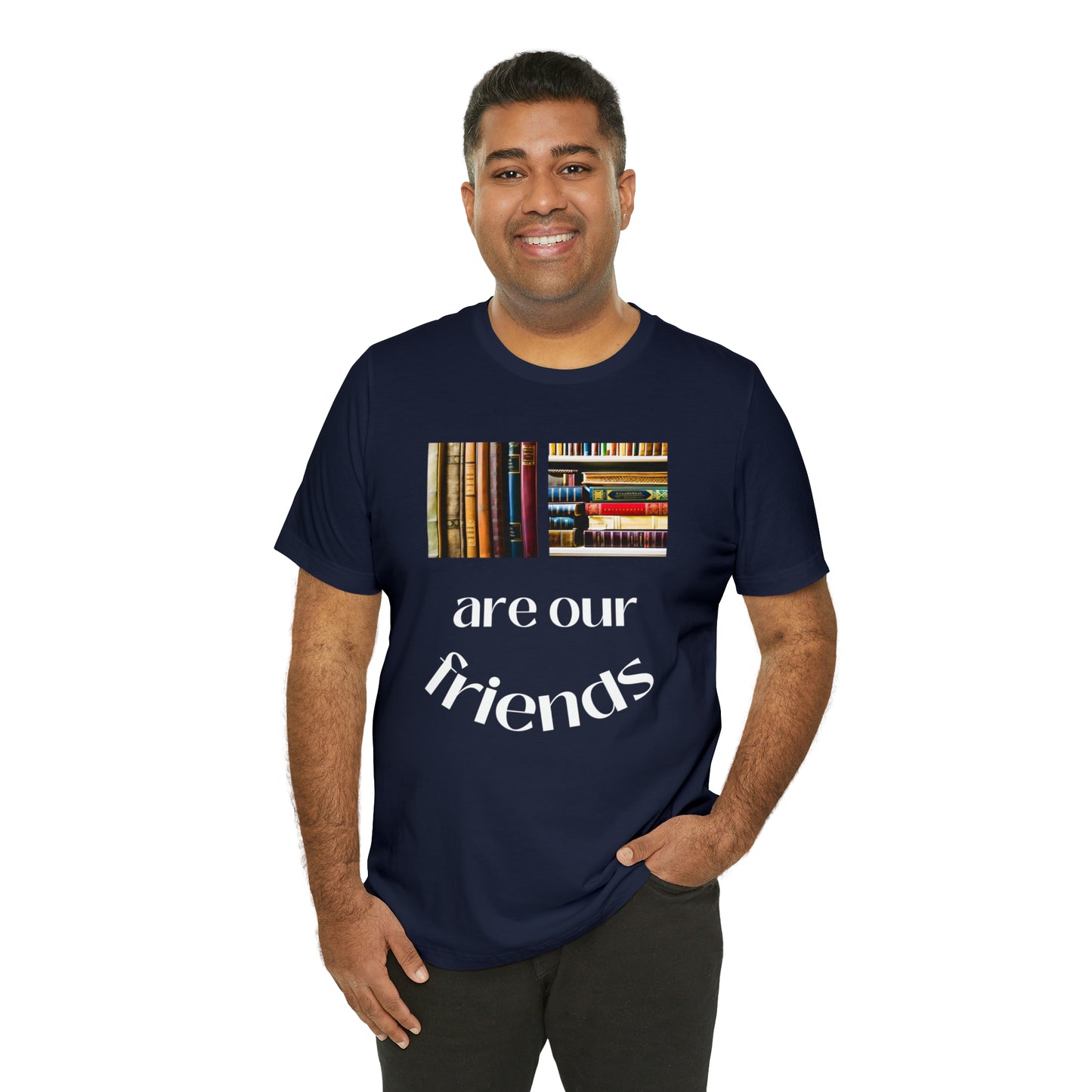 Books Are Our Friends #1 - Short Sleeve Tee US