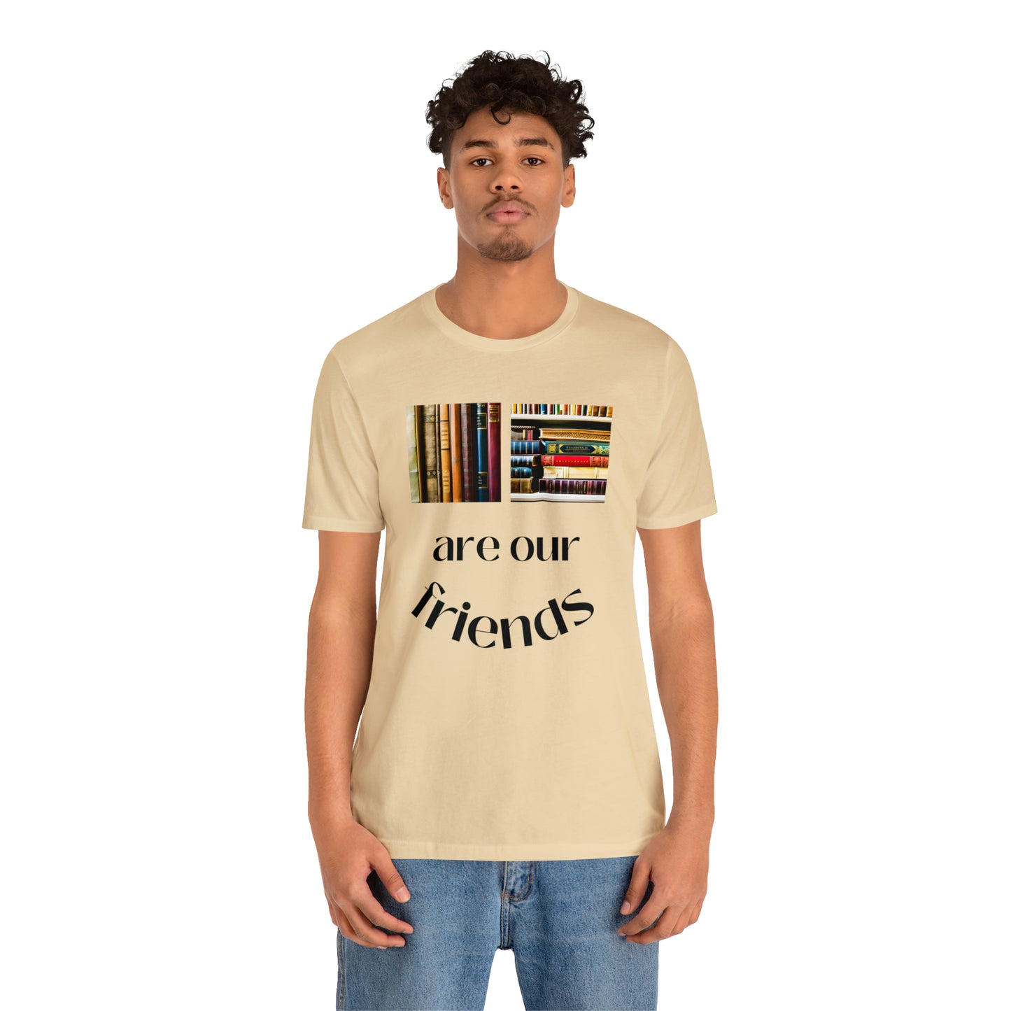 Books Are Our Friends #1 - Short Sleeve Tee US