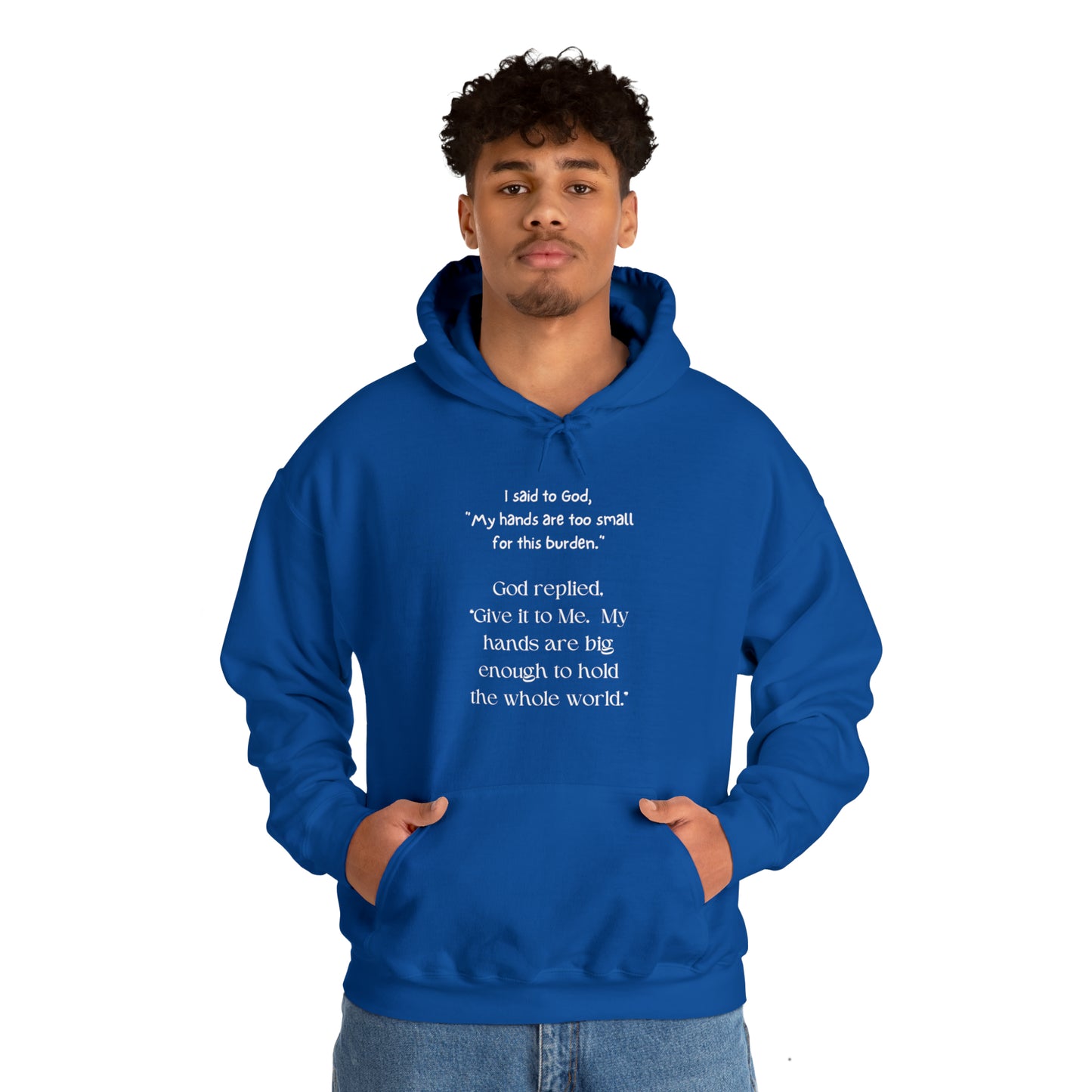 Give All Your Worries to God - Hooded Sweatshirt US