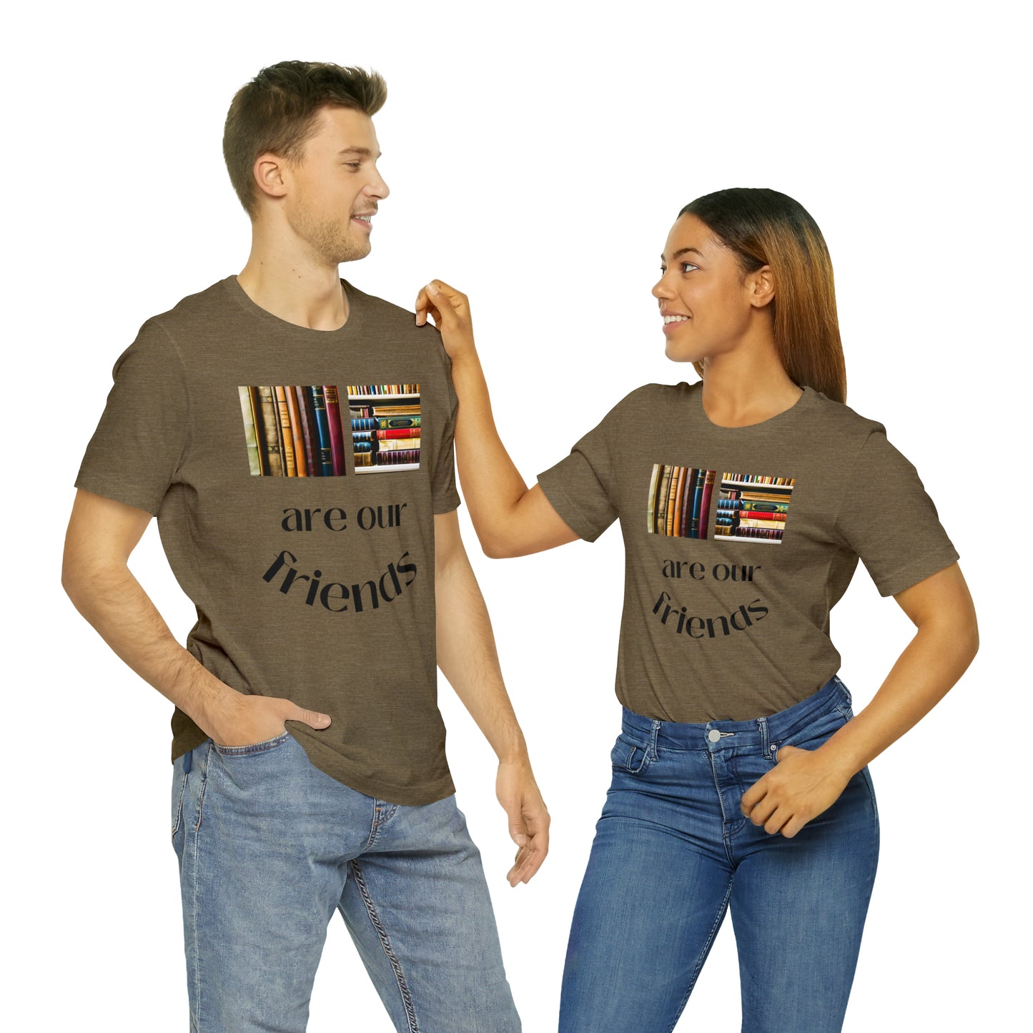 Books Are Our Friends #1 - Short Sleeve Tee US