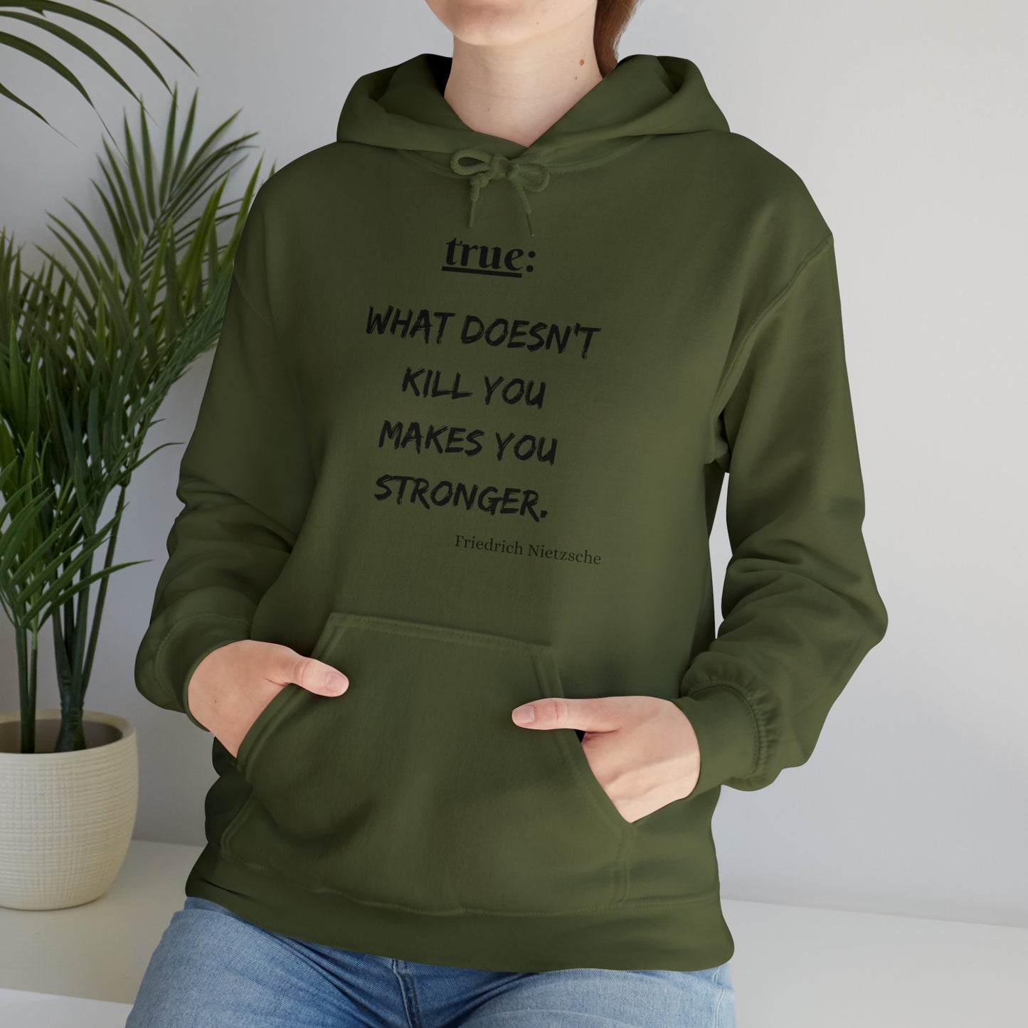 What Doesn't Kill You (religious) - Hooded Sweatshirt US