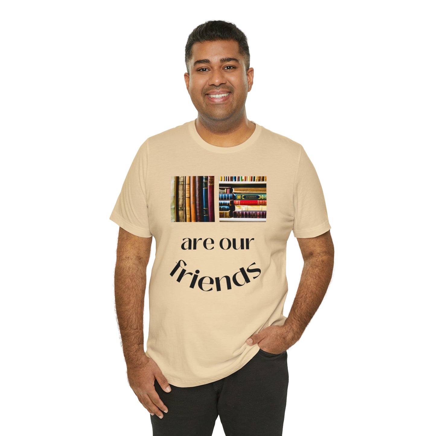 Books Are Our Friends #1 - Short Sleeve Tee US