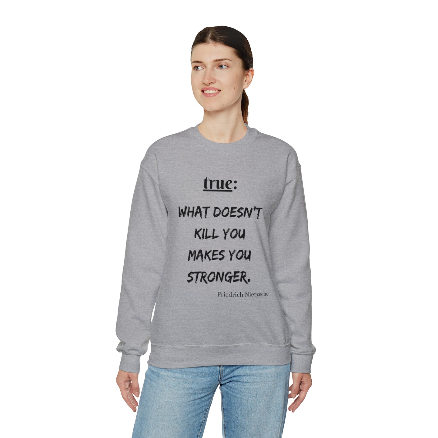 What Doesn't Kill You (religious) - Crewneck Sweatshirt US