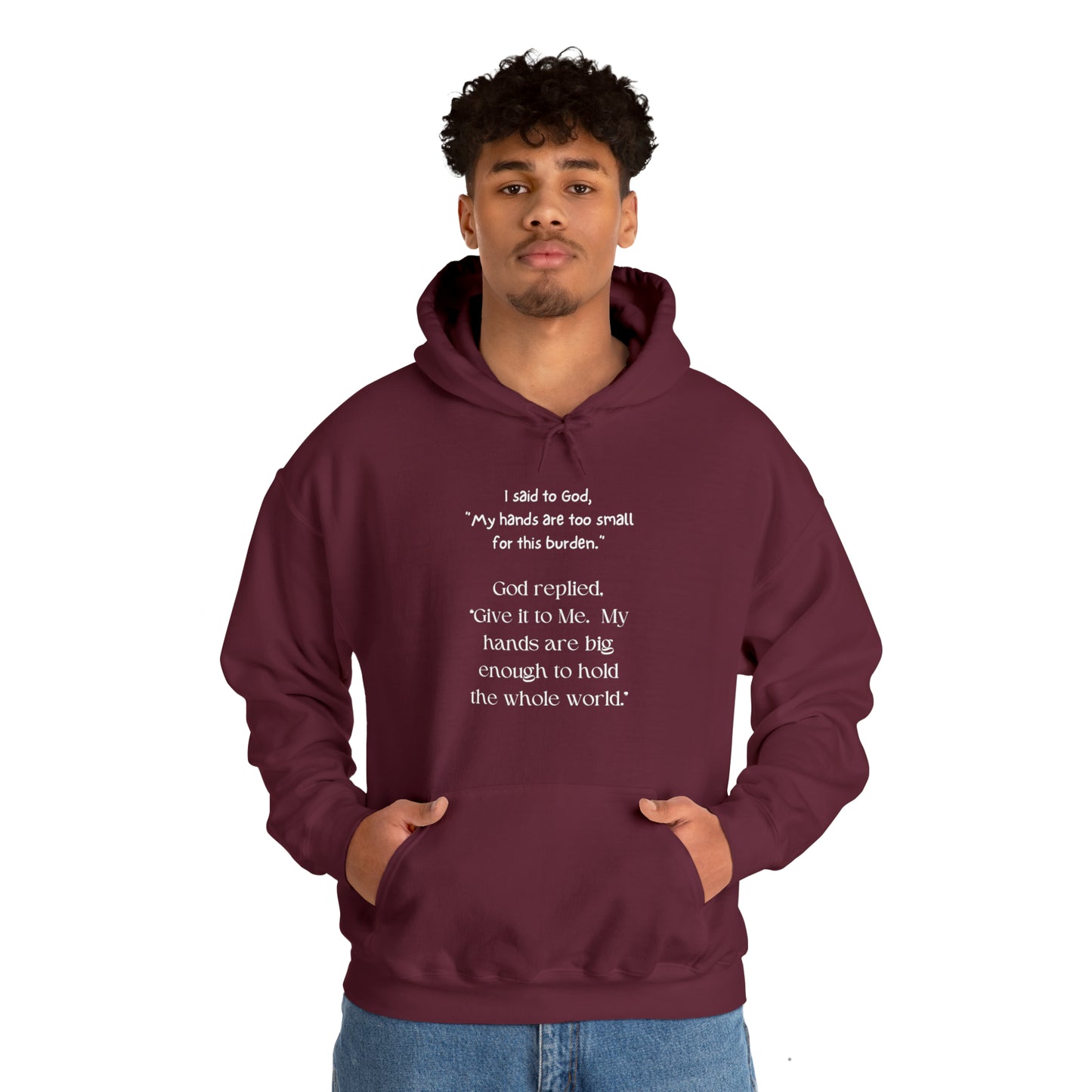 Give All Your Worries to God - Hooded Sweatshirt US