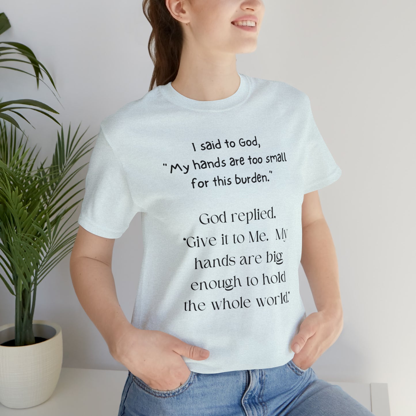 Give All Your Worries to God - Short Sleeve Tee US