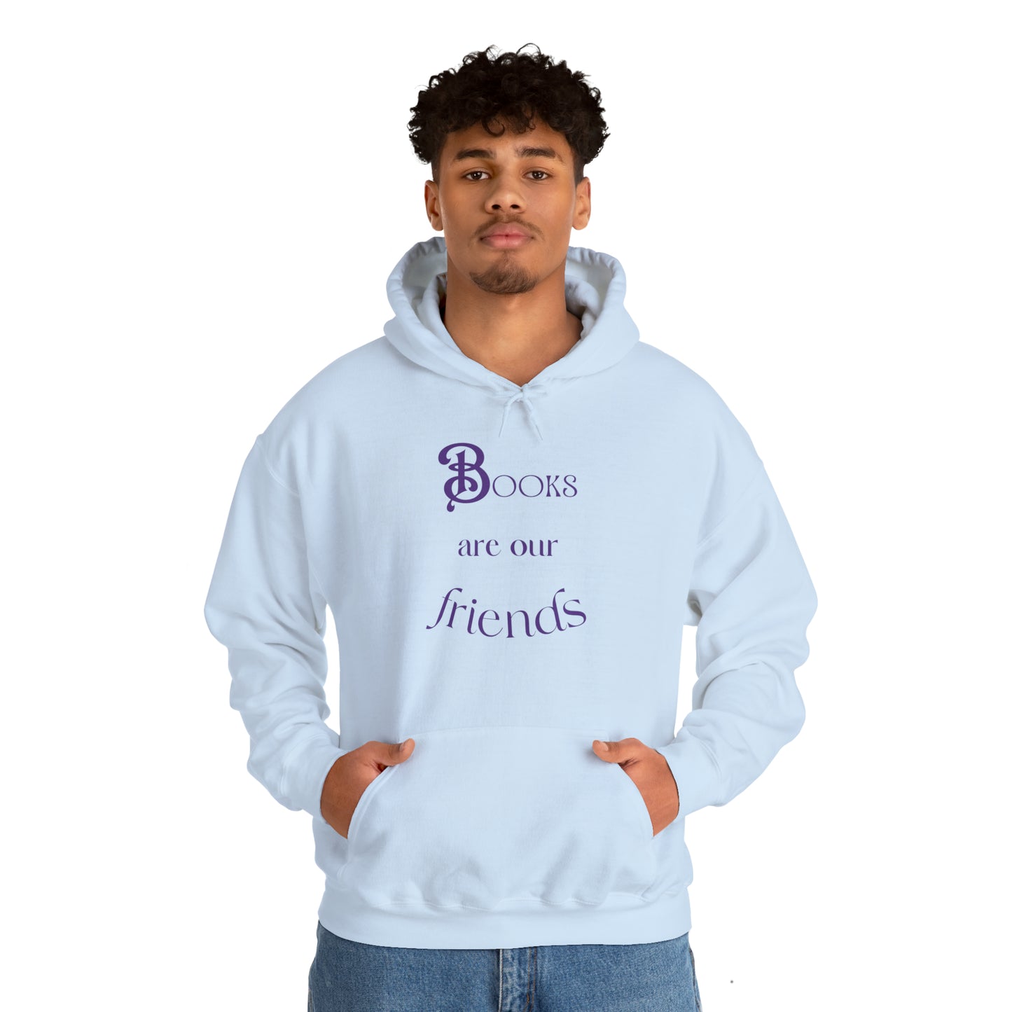 Books Are Our Friends #2 - Hooded Sweatshirt US