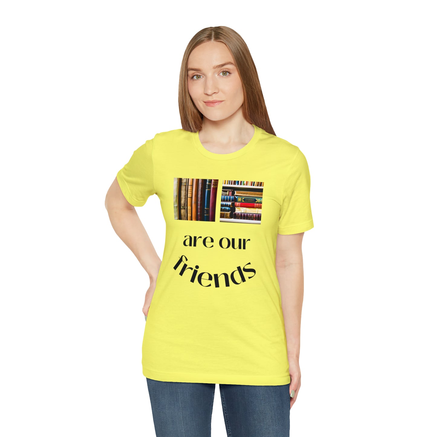 Books Are Our Friends #1 - Short Sleeve Tee US