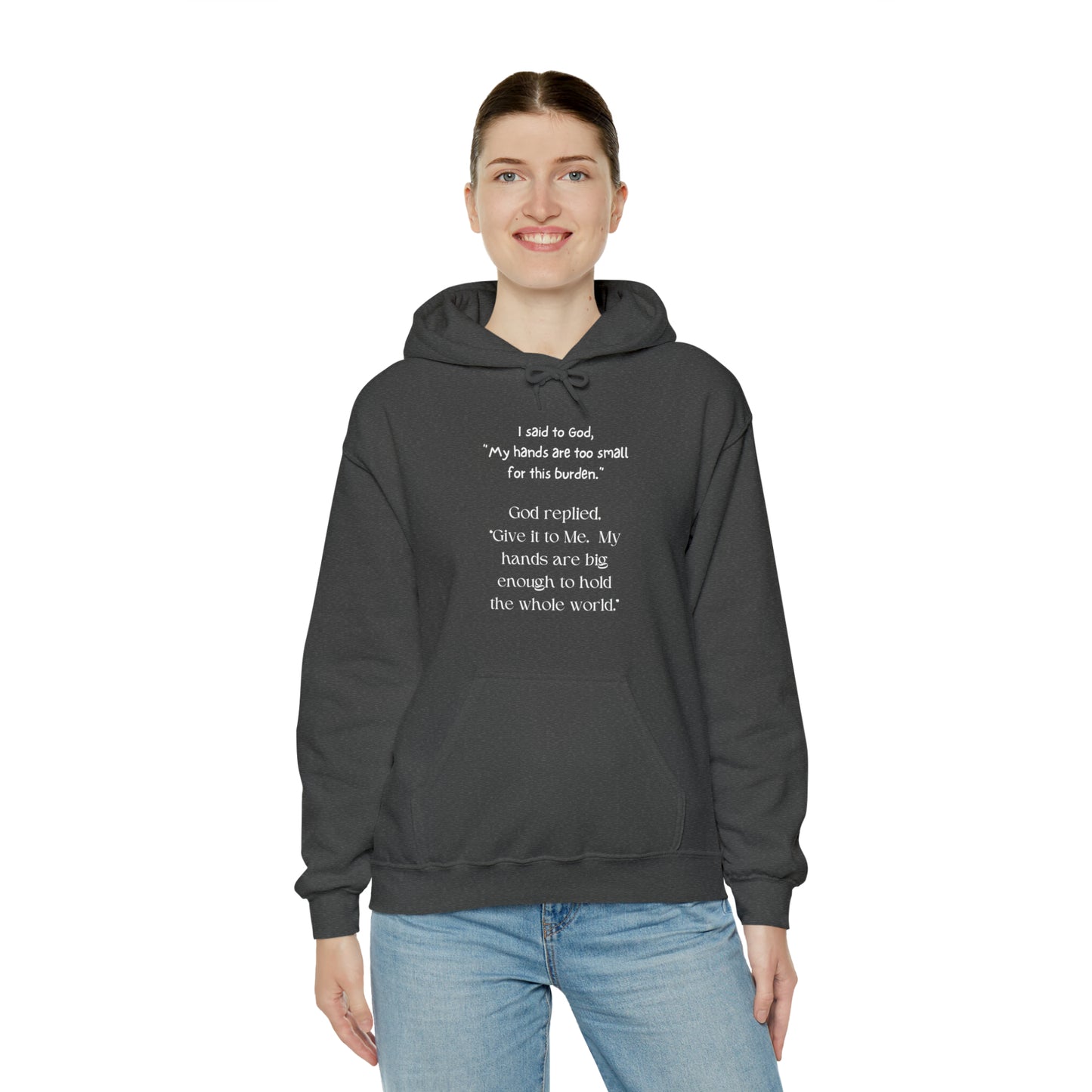 Give All Your Worries to God - Hooded Sweatshirt US