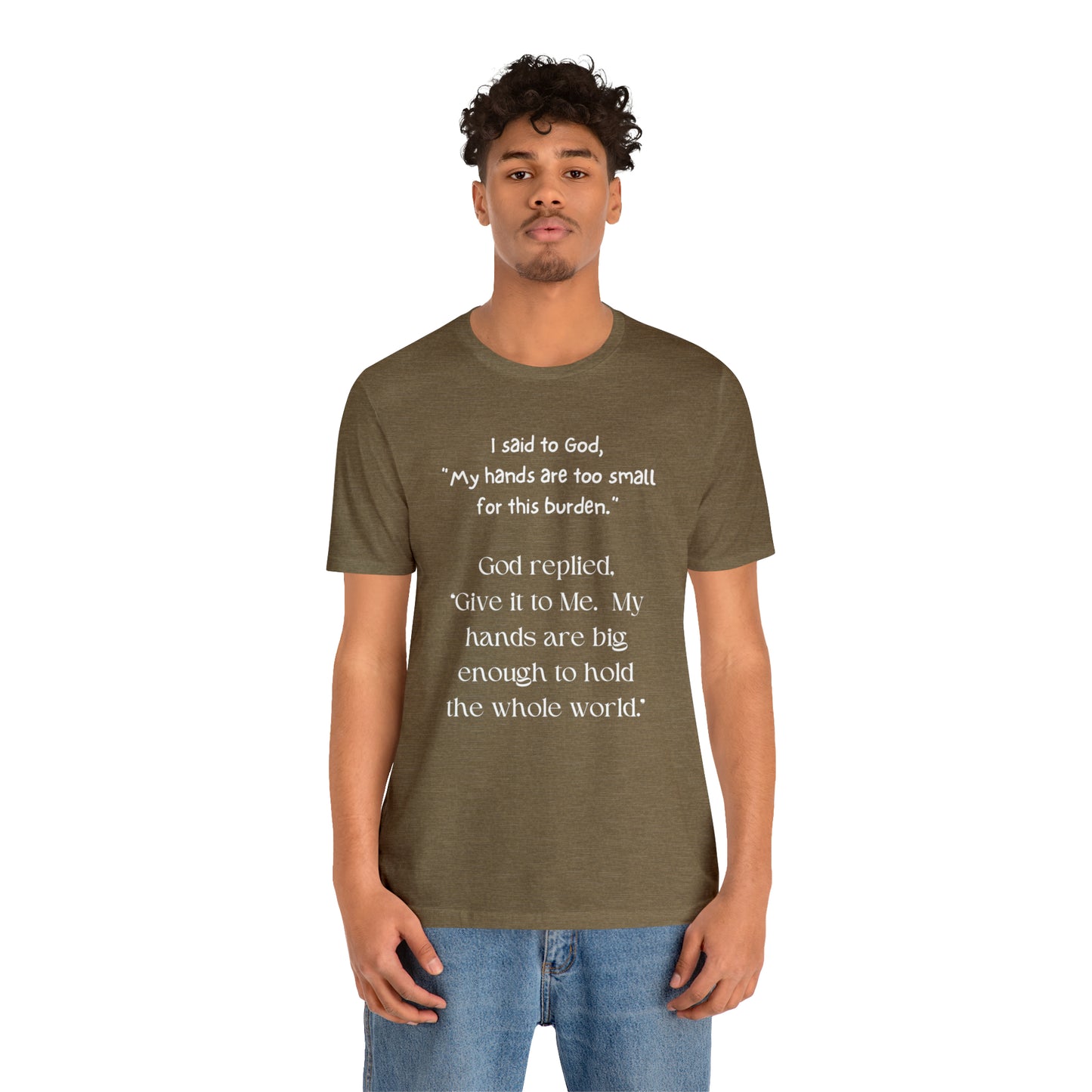 Give All Your Worries to God - Short Sleeve Tee US