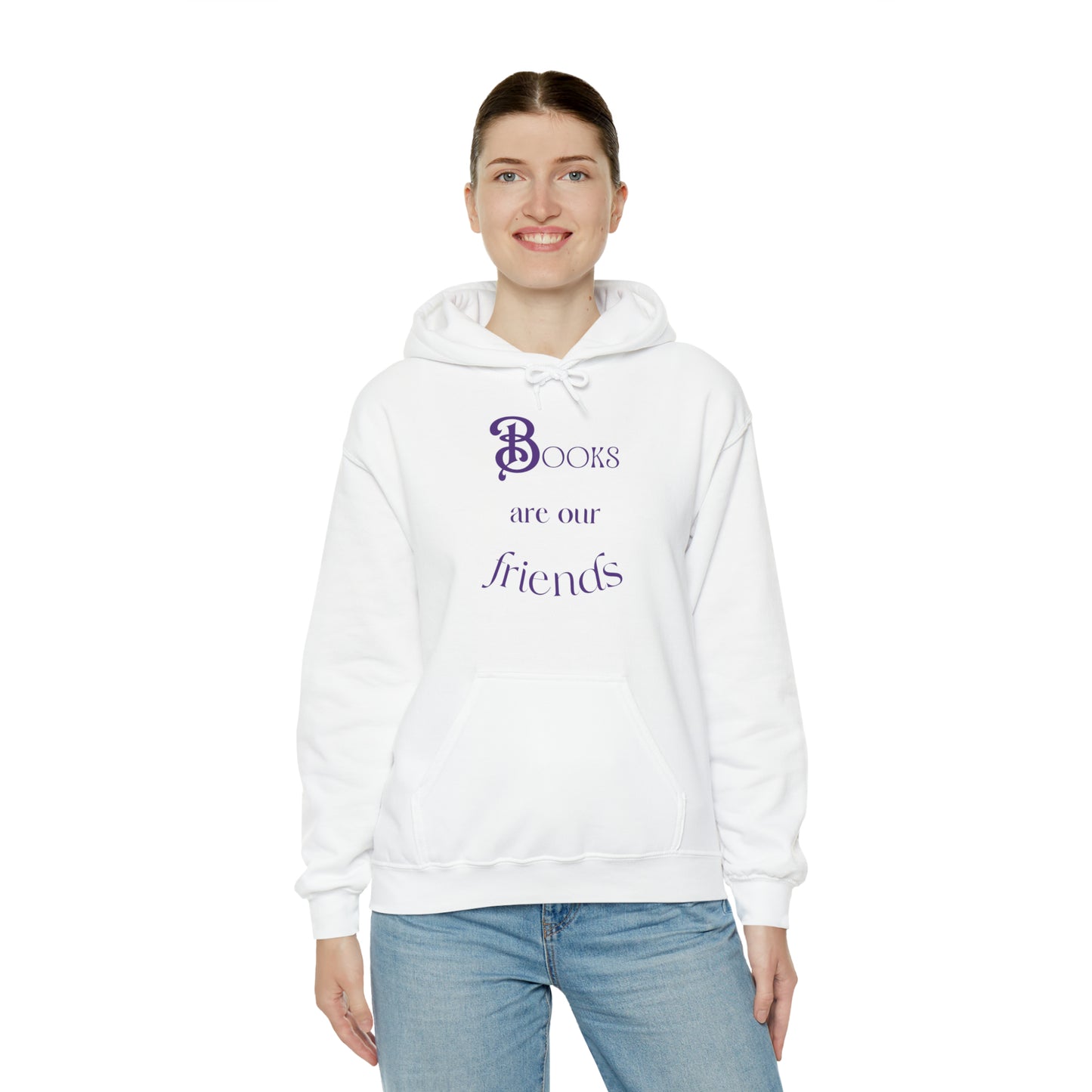 Books Are Our Friends #2 - Hooded Sweatshirt US