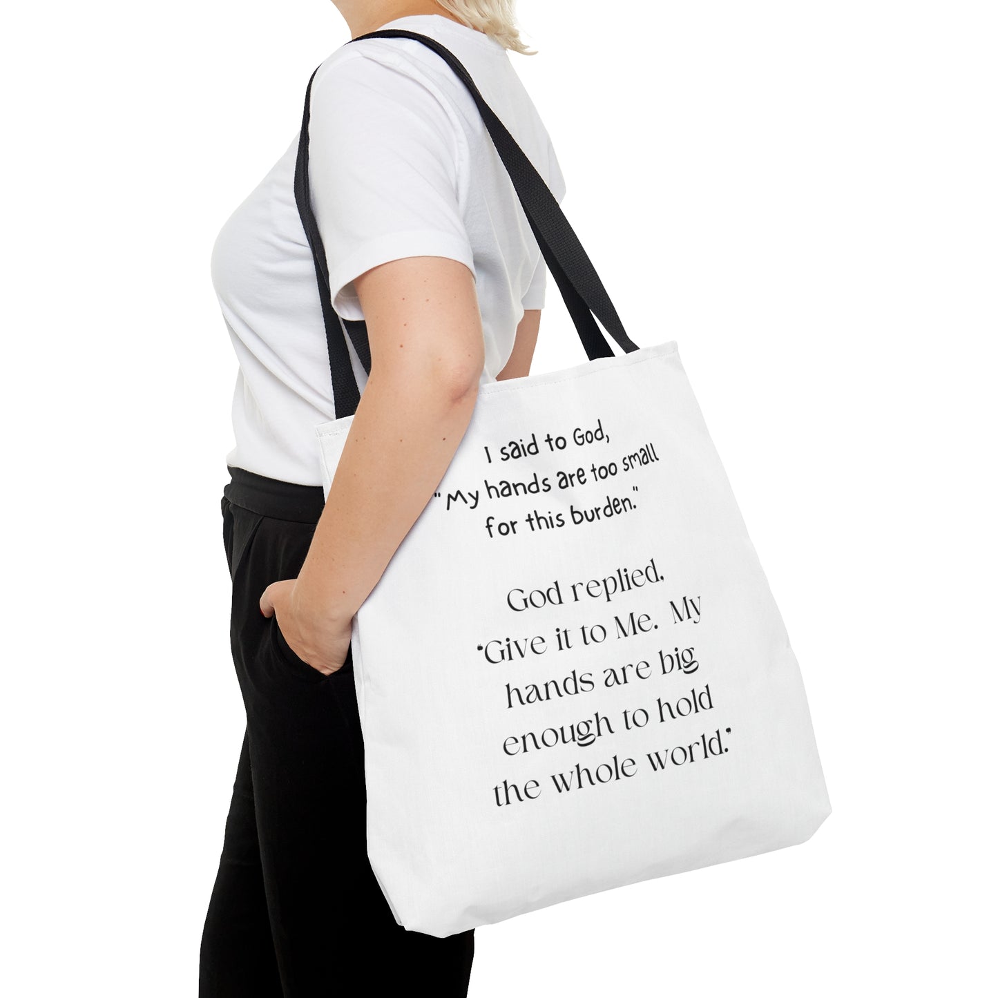 Give All Your Worries to God - Tote Bag US