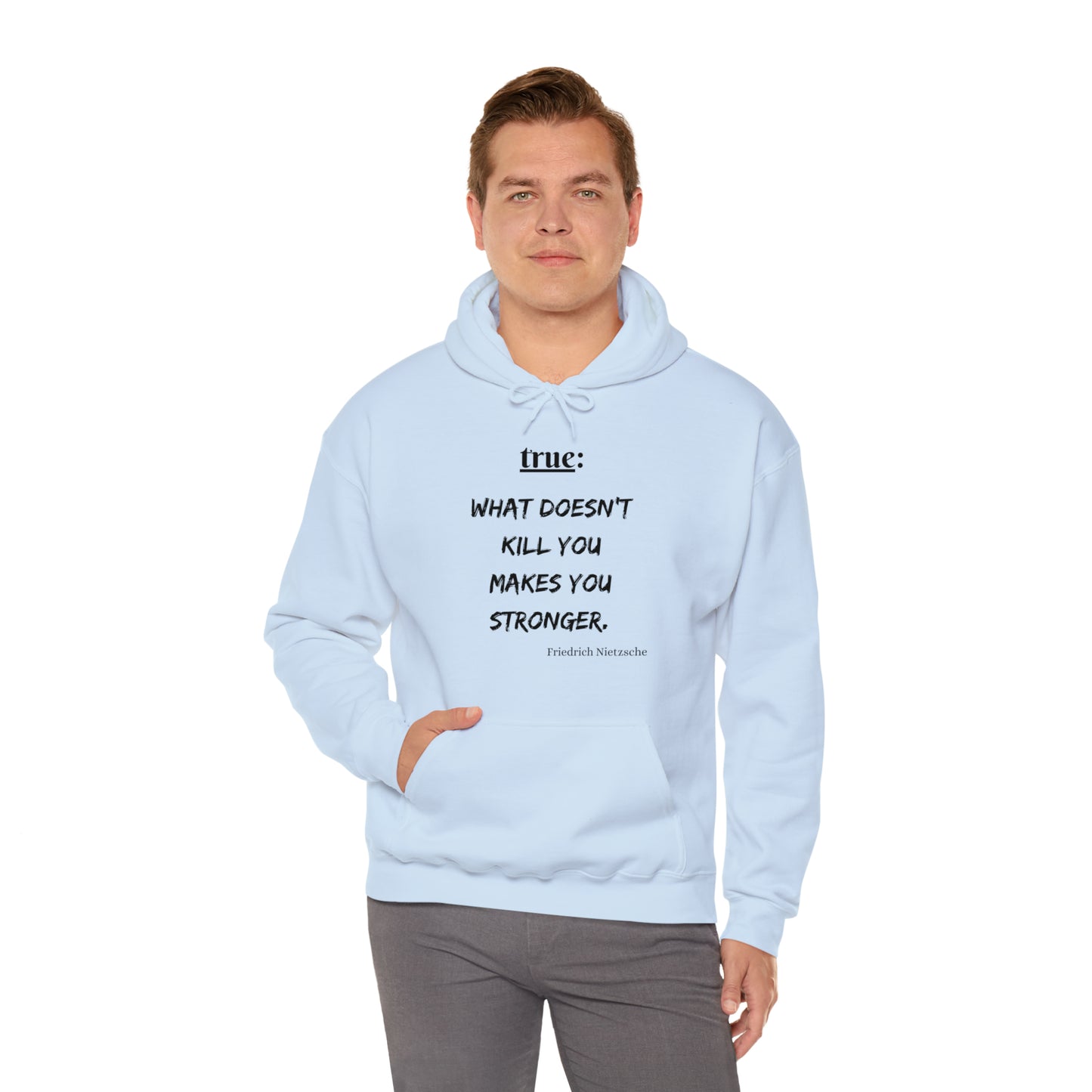 What Doesn't Kill You (religious) - Hooded Sweatshirt US