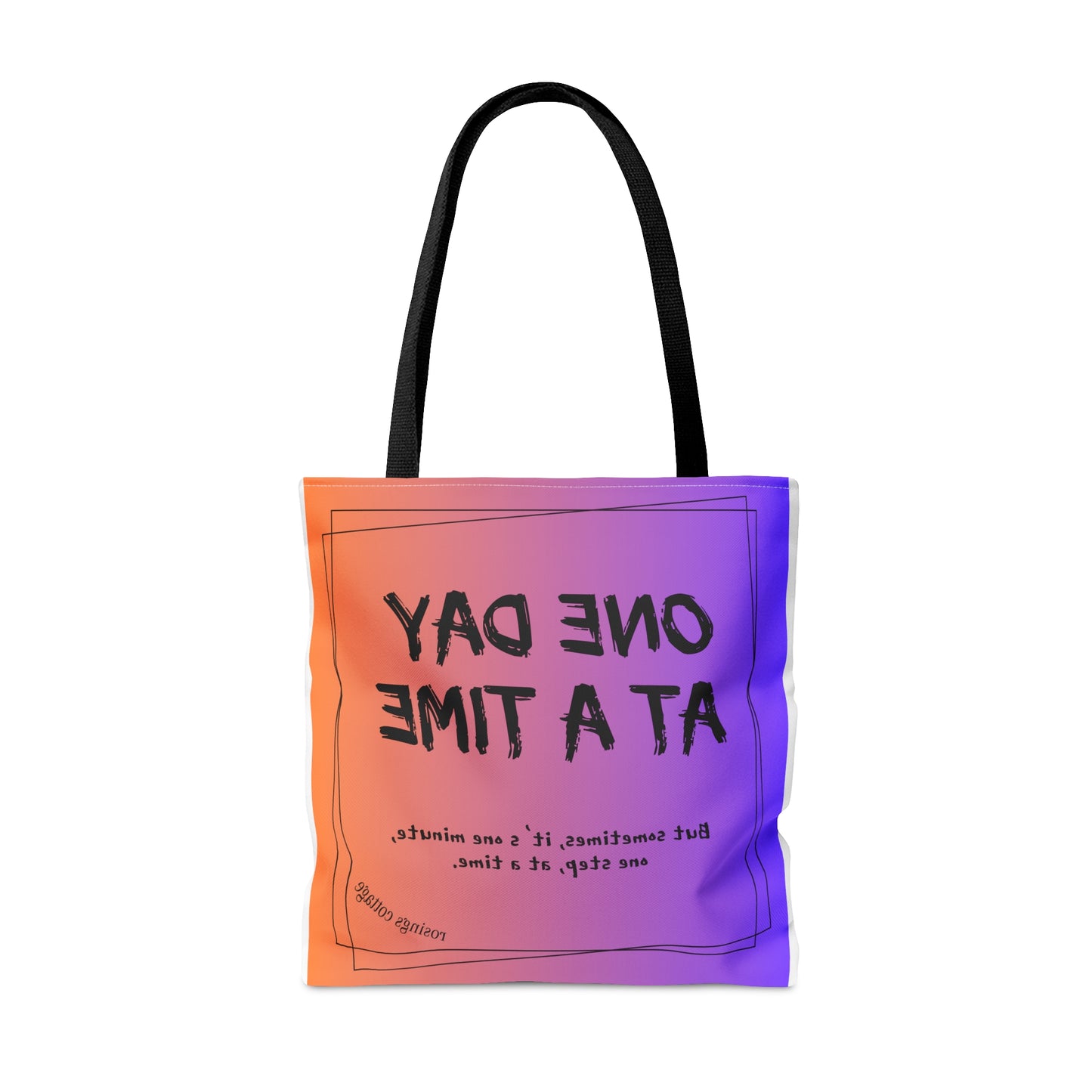 One Day At A Time (colors) - Tote Bag US