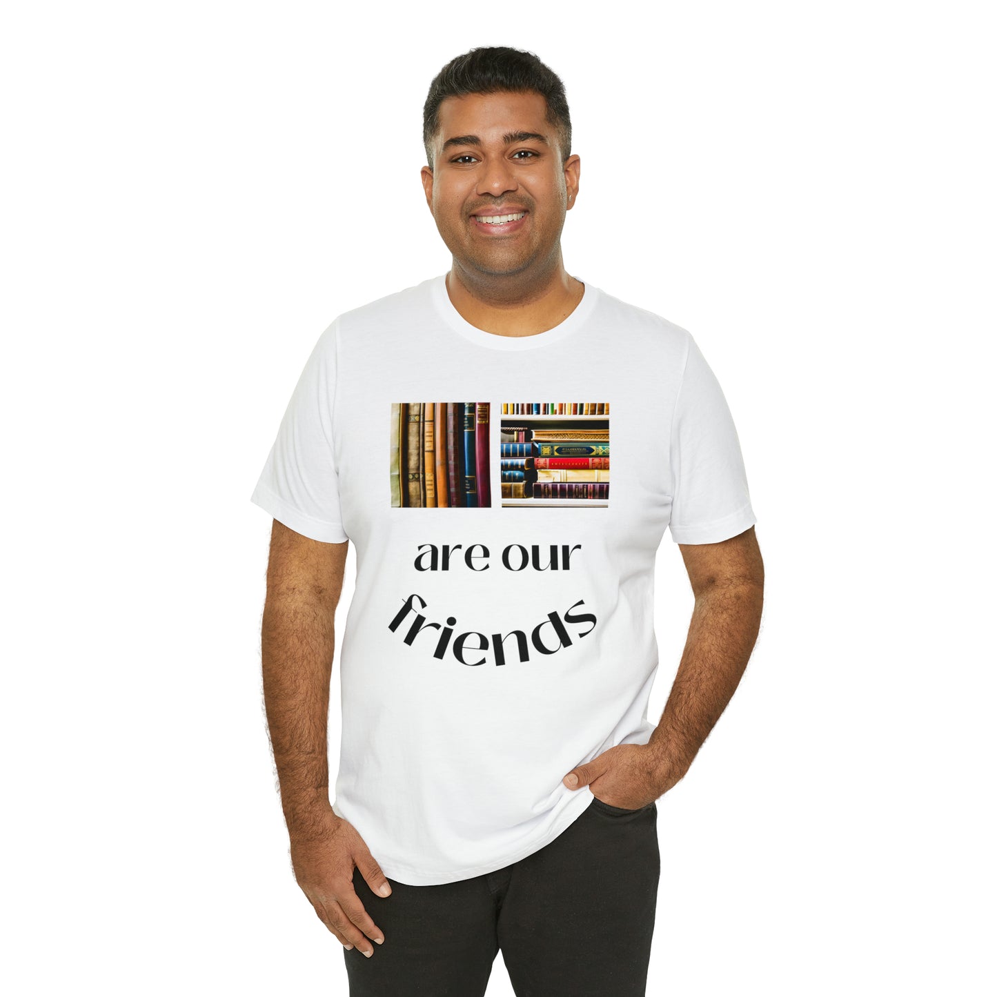 Books Are Our Friends #1 - Short Sleeve Tee US