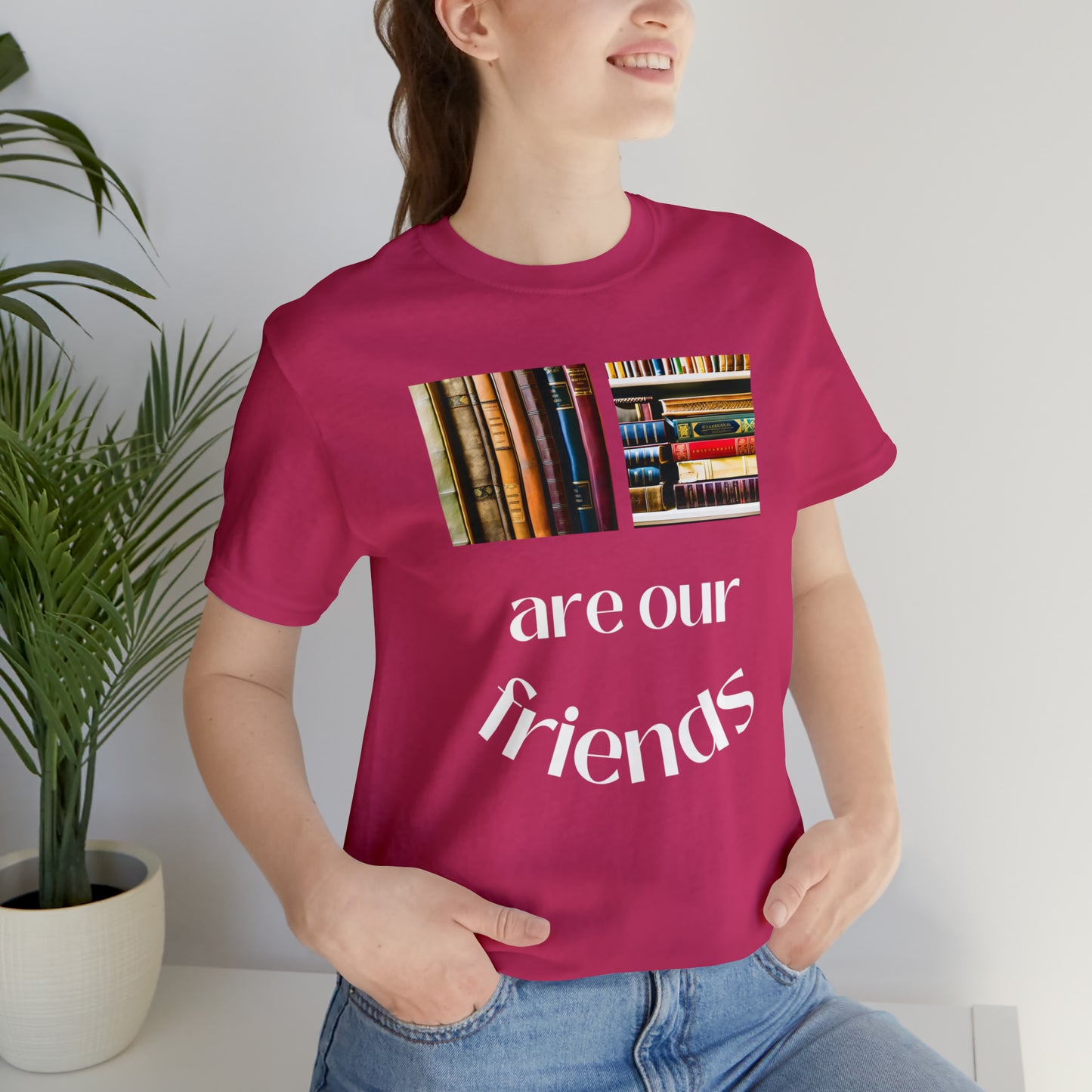 Books Are Our Friends #1 - Short Sleeve Tee US