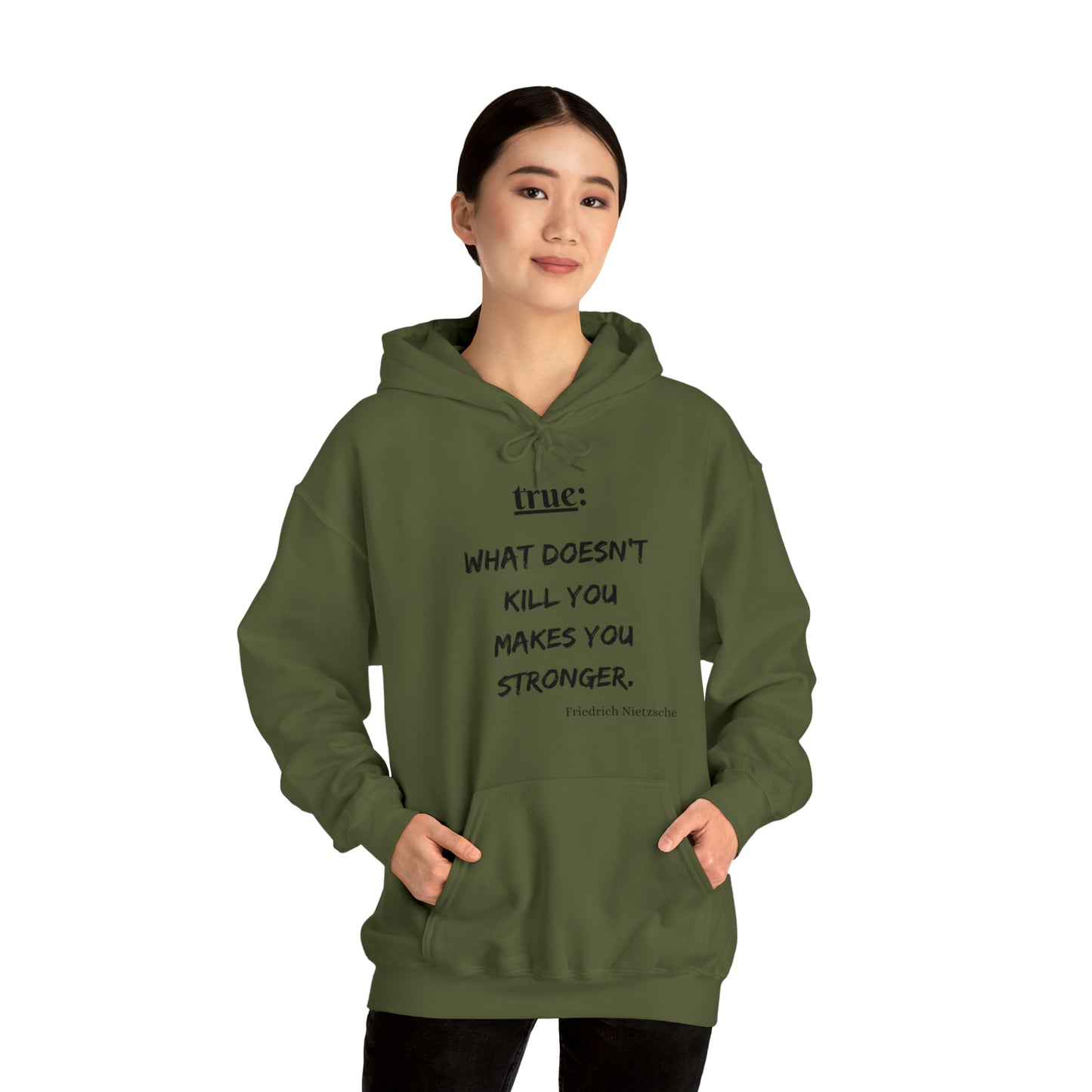 What Doesn't Kill You (religious) - Hooded Sweatshirt US